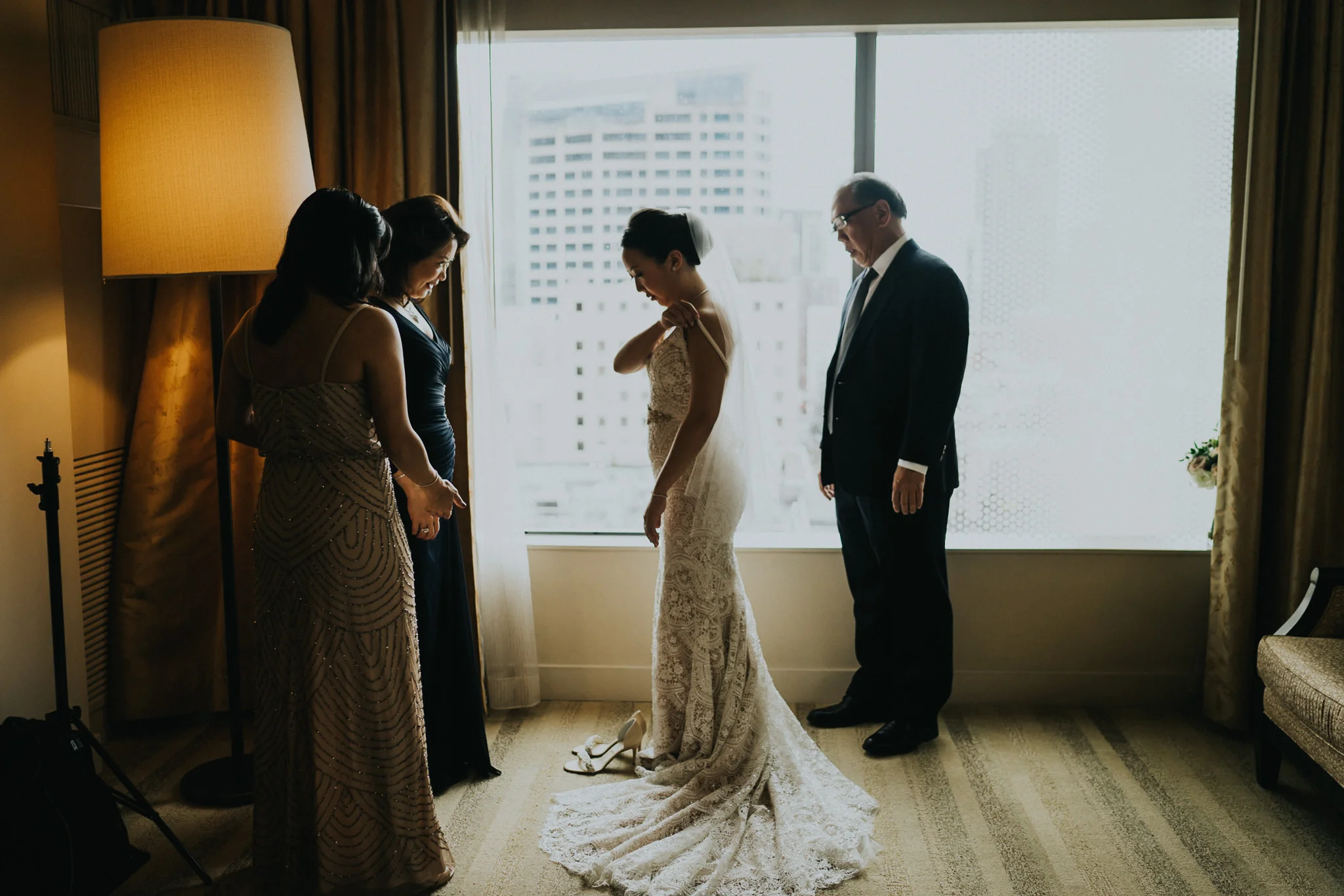 Bride family getting ready Photography