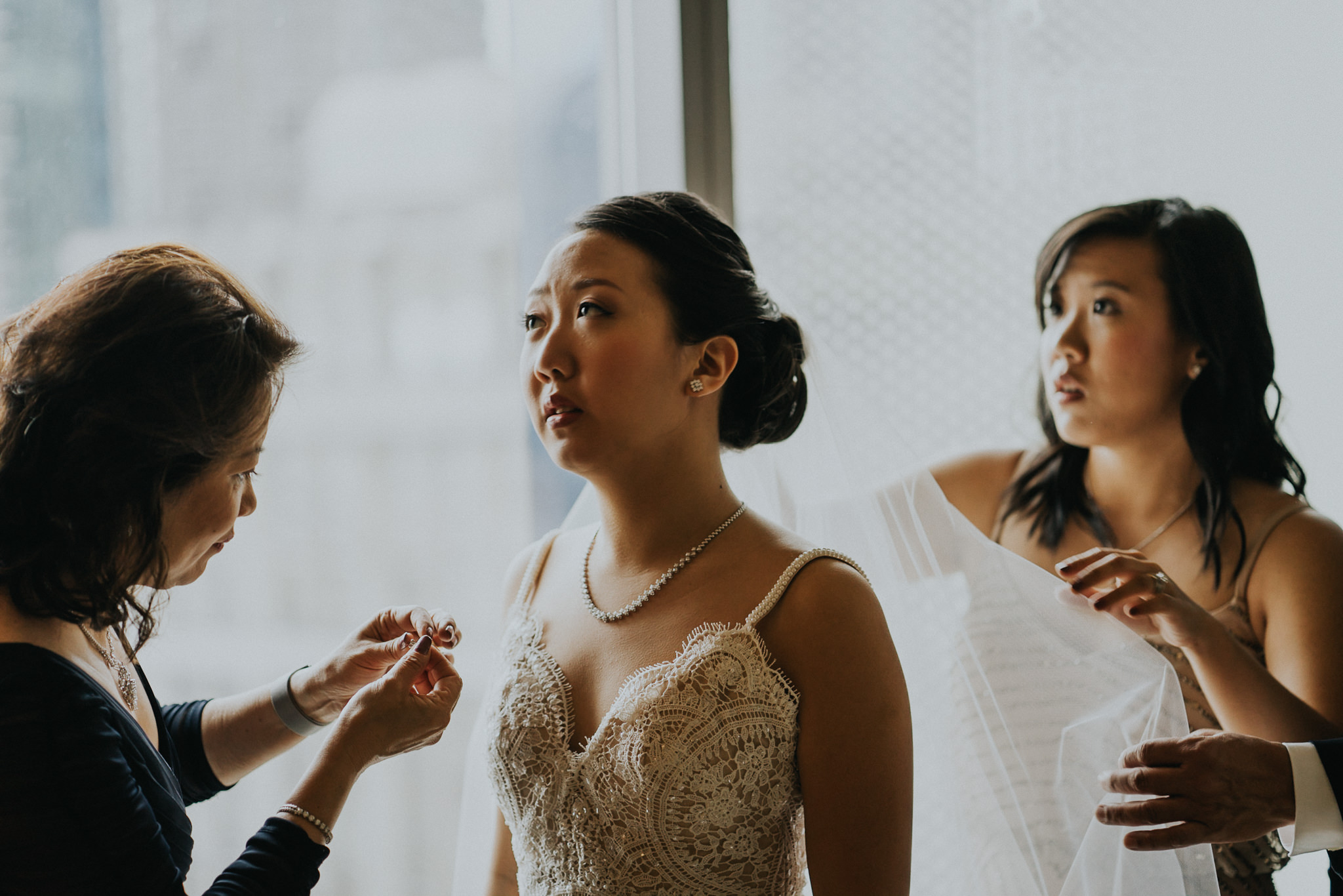 A quiet moment bride Wedding Photography