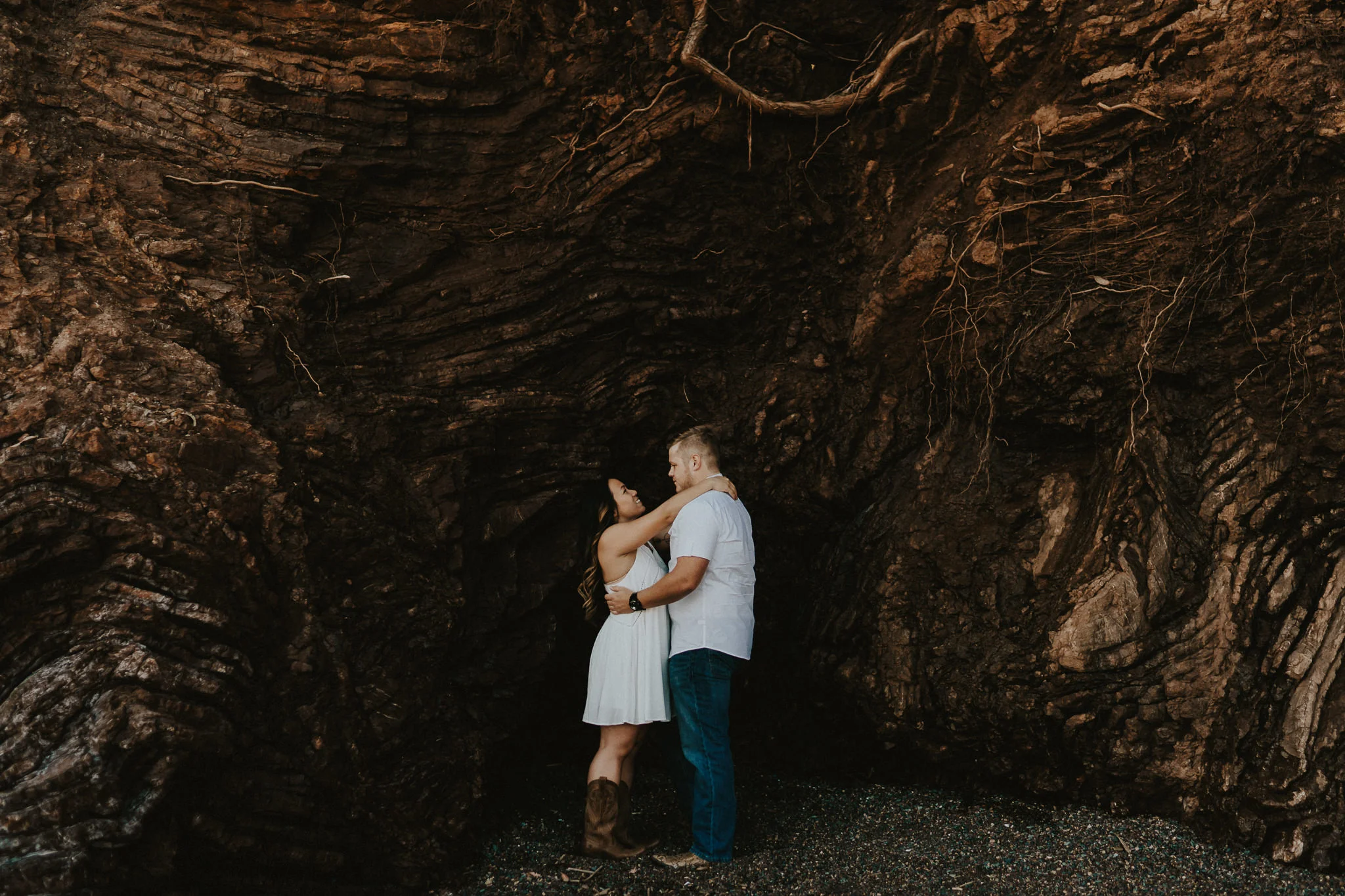Coastal Engagement Photography