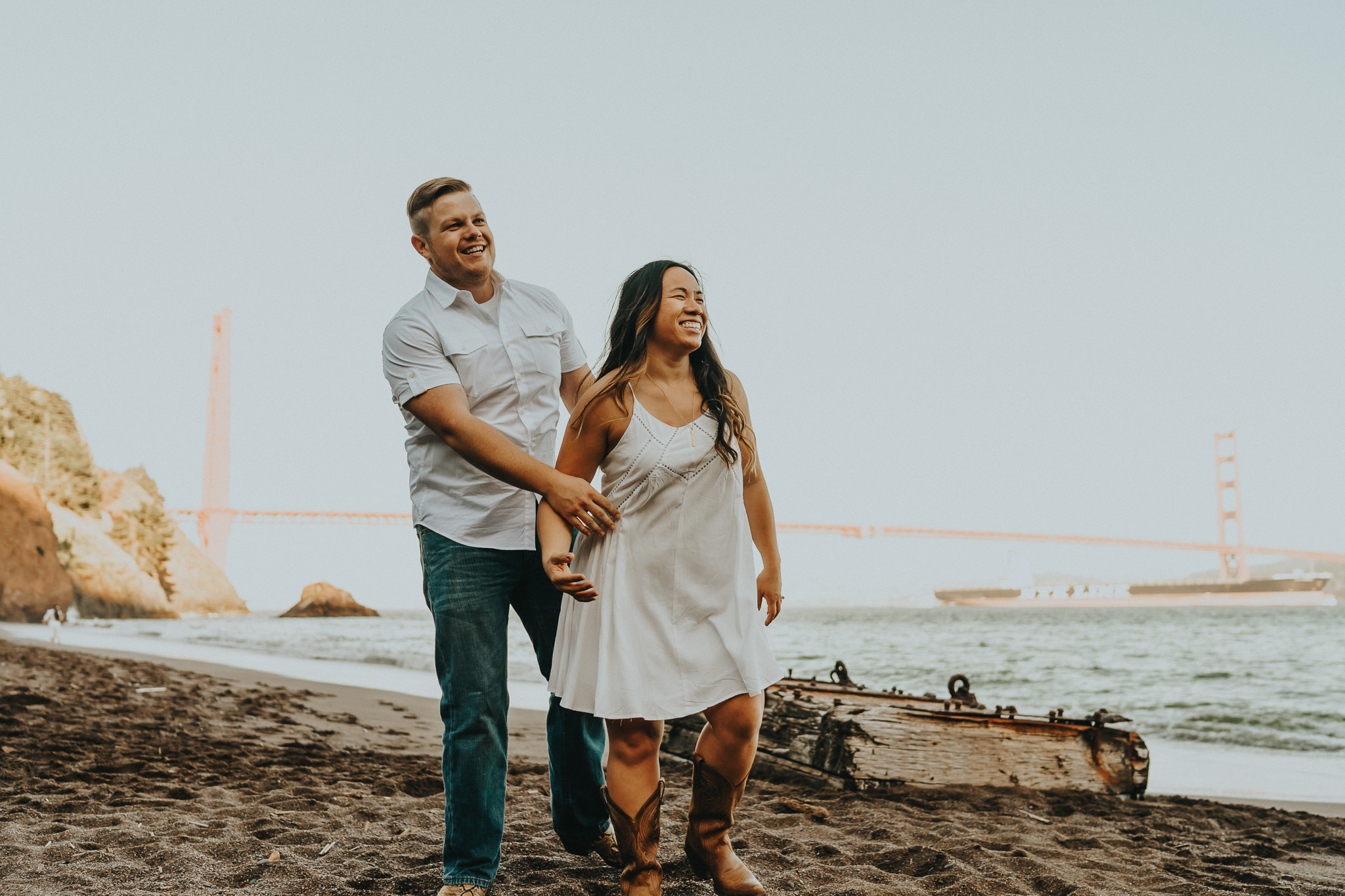 Laughing Connection Engagement Session