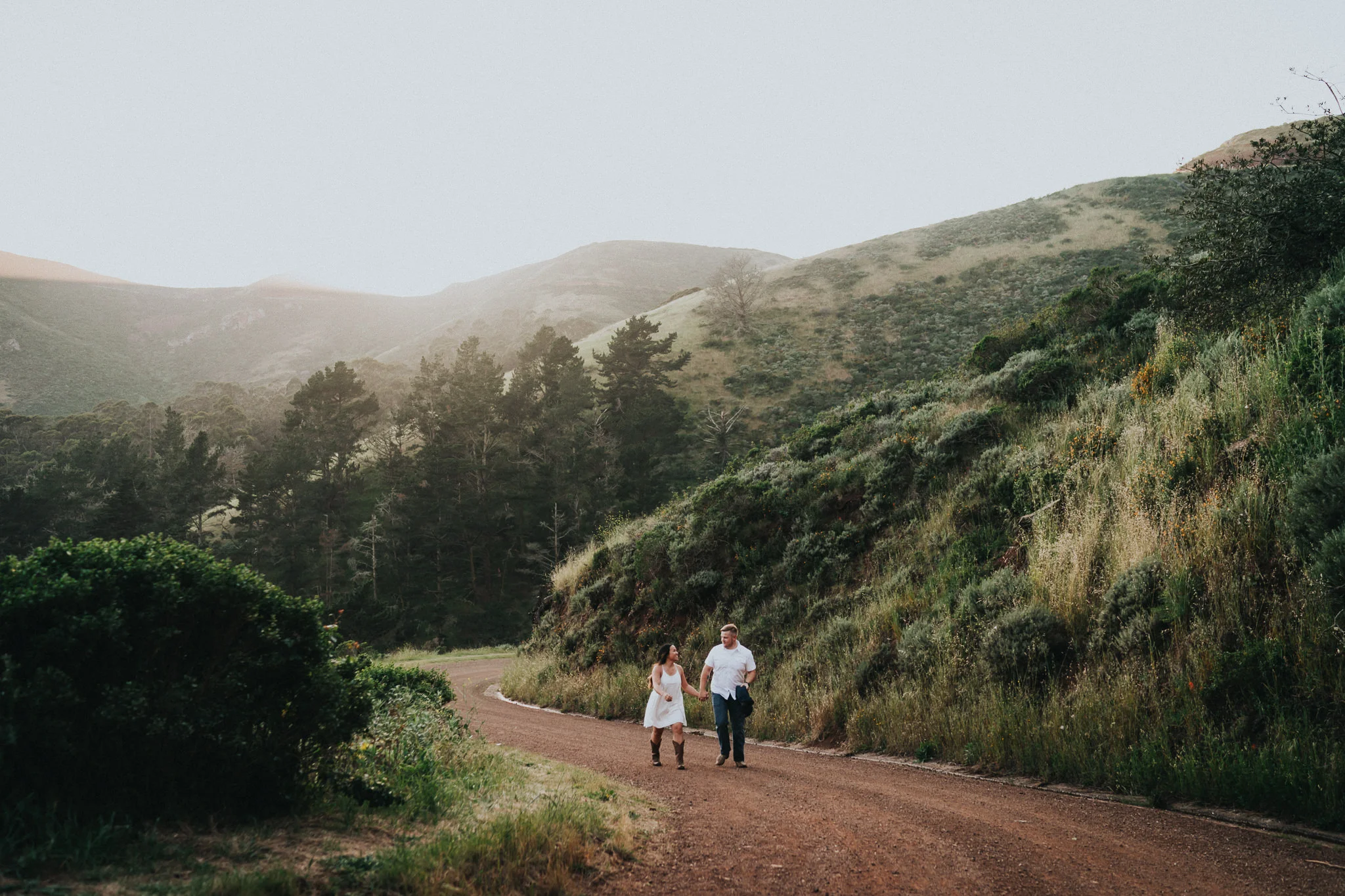Landscape Engagement Photography Marin Headlands