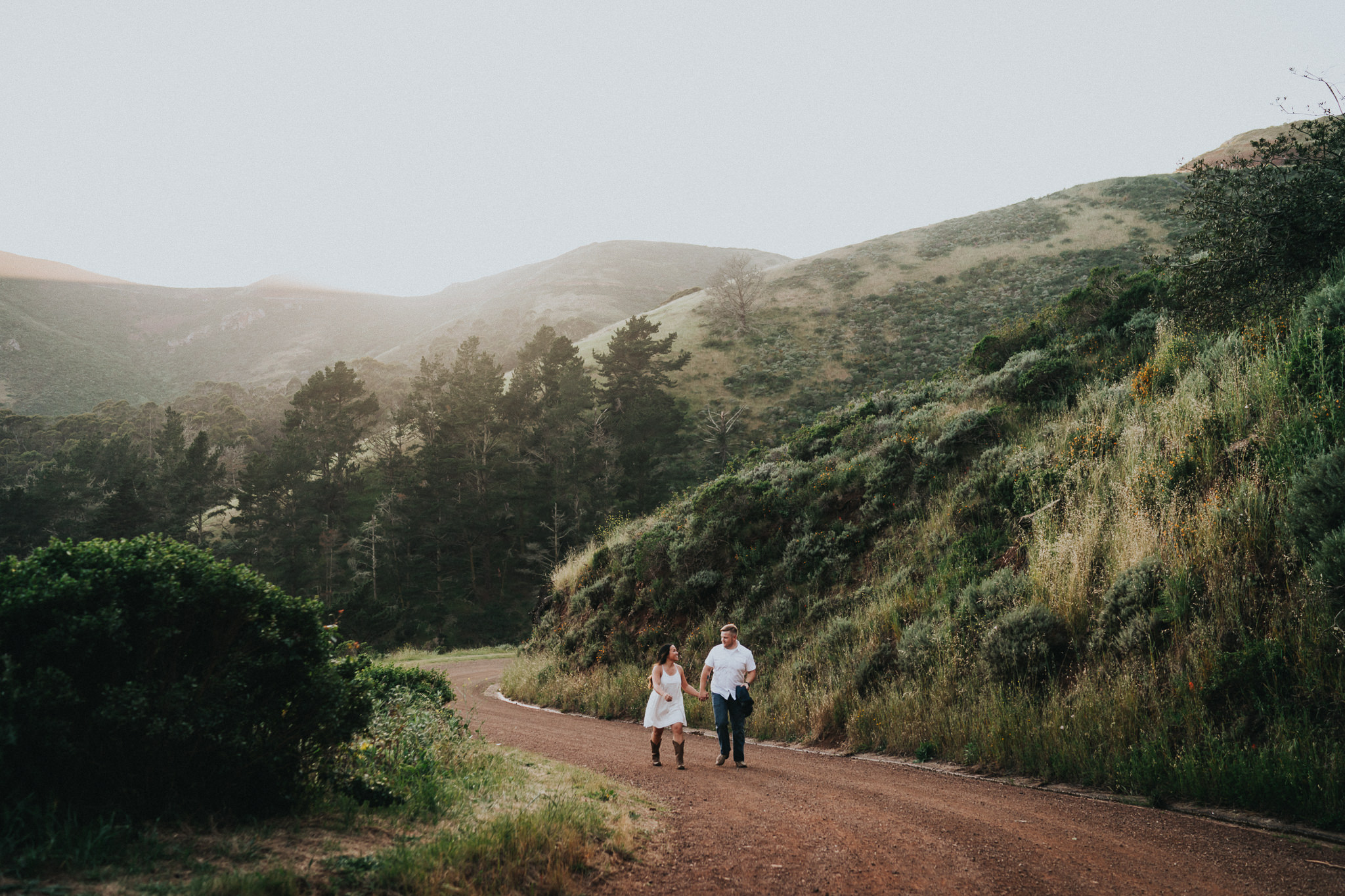 Landscape Engagement Photography Marin Headlands