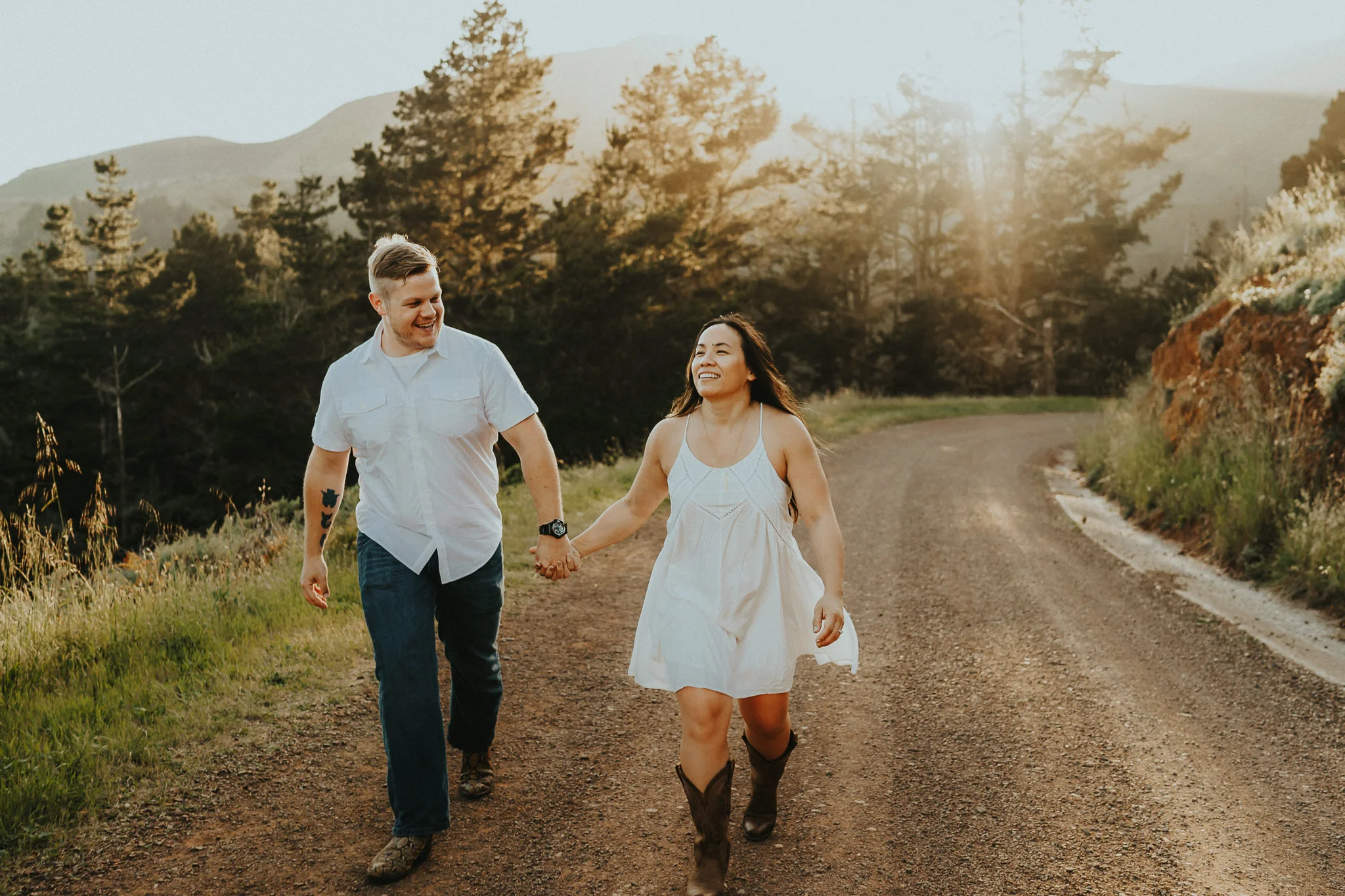 Light San Francisco Hills Engagement Photography Alfred Tang