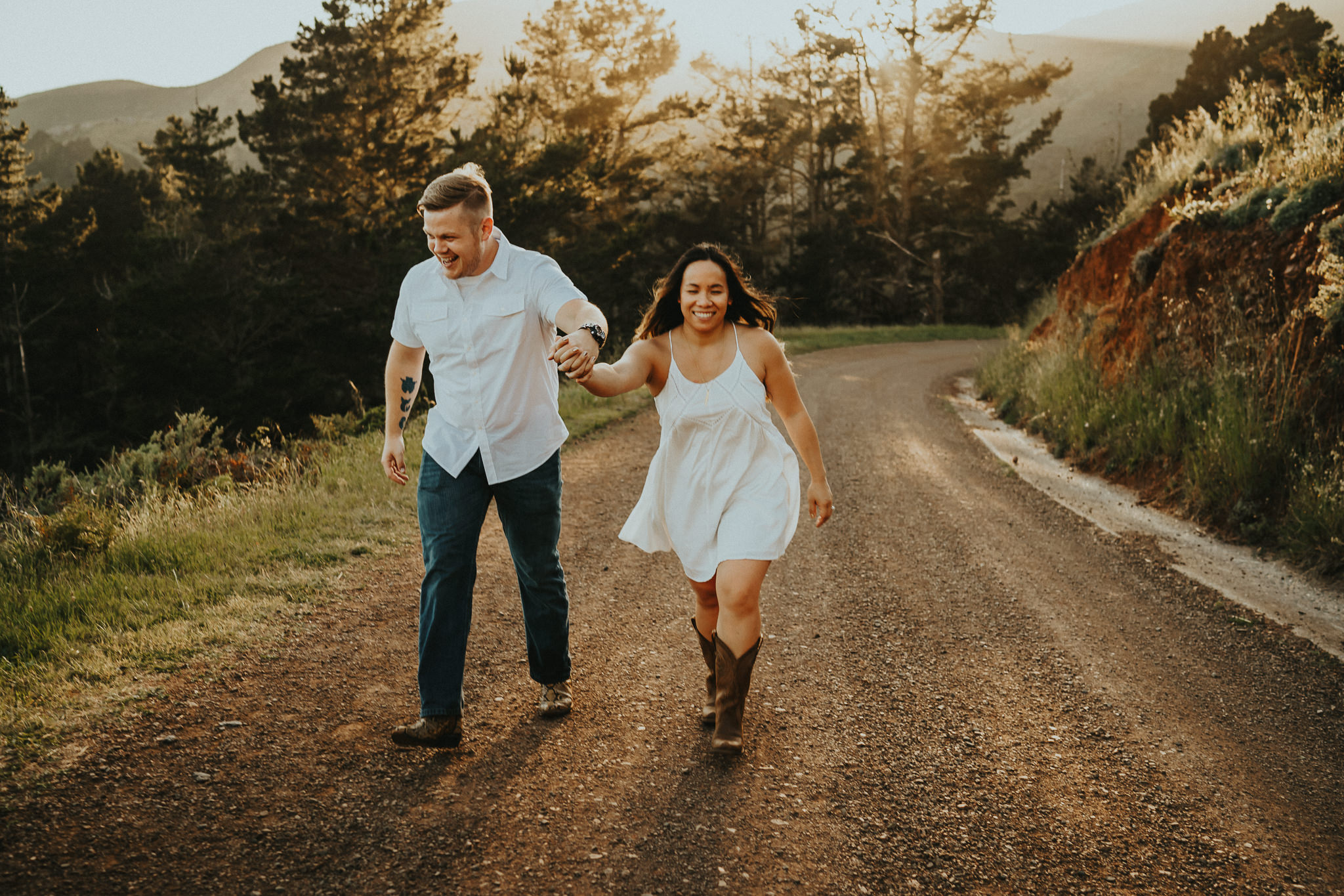 San Francisco Hills Engagement Photography Alfred Tang