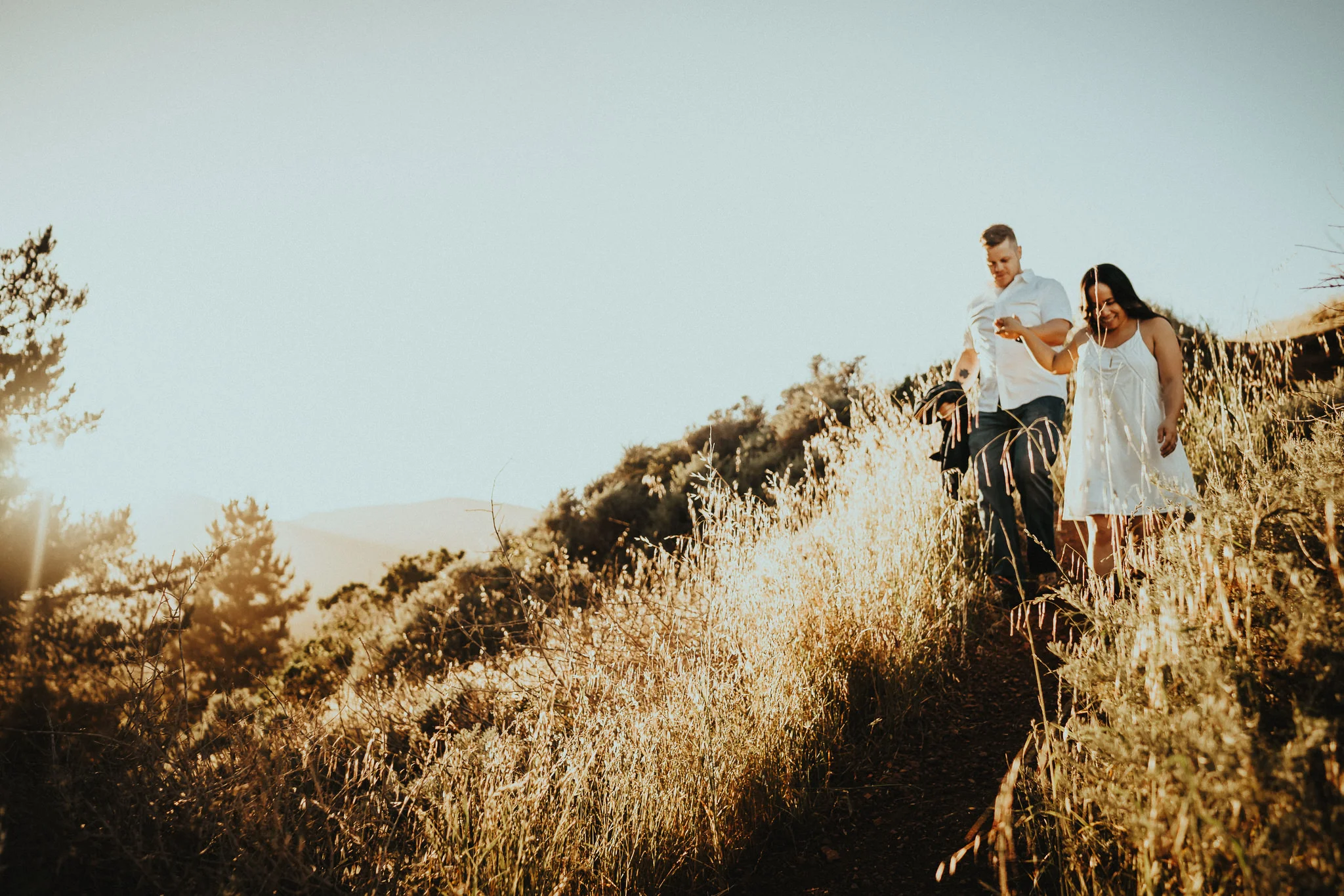 Hold Hands Engagement Photography