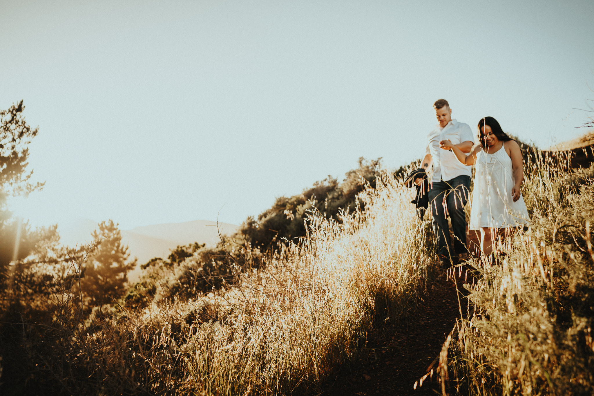 Hold Hands Engagement Photography