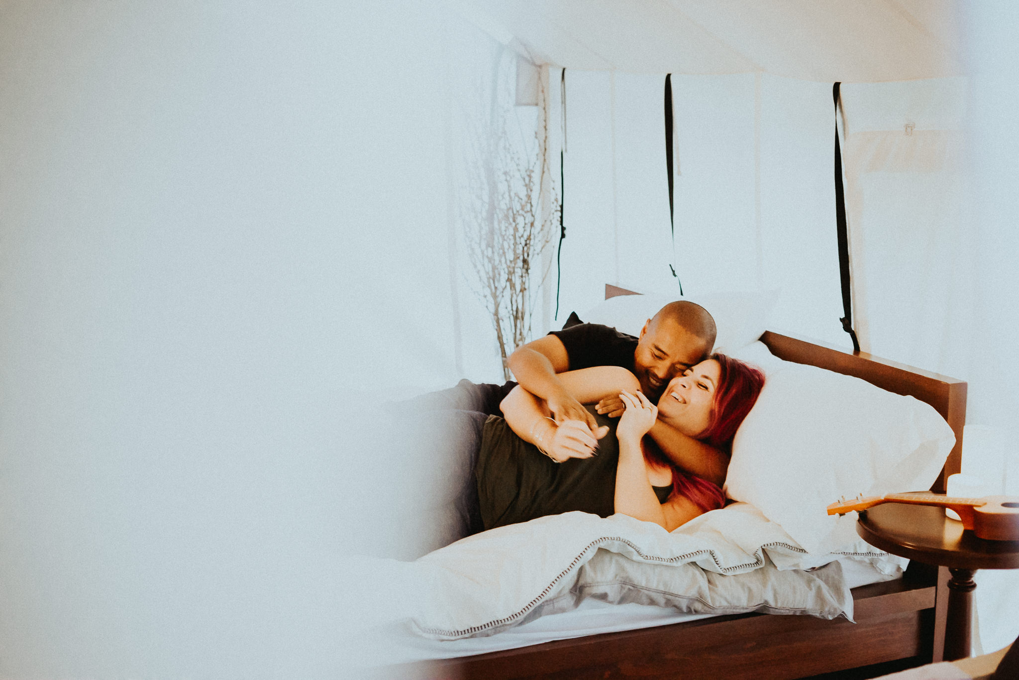 AirBNB-Mount-Hood-Sandy-Tent-Couple
