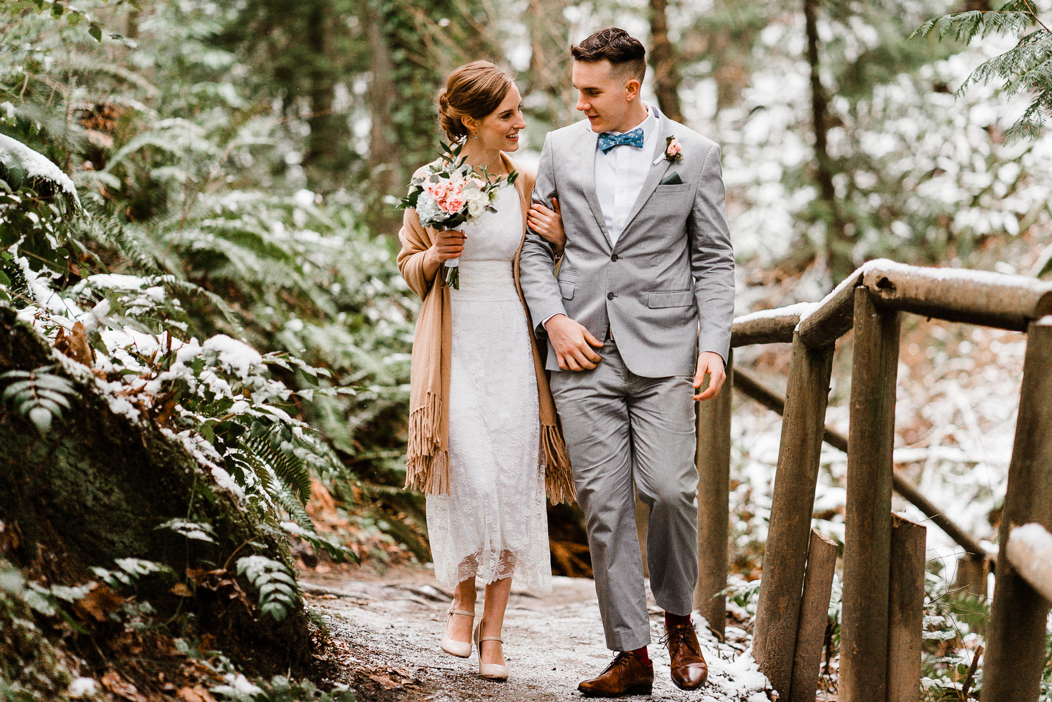 Priest Point Elopement Wedding