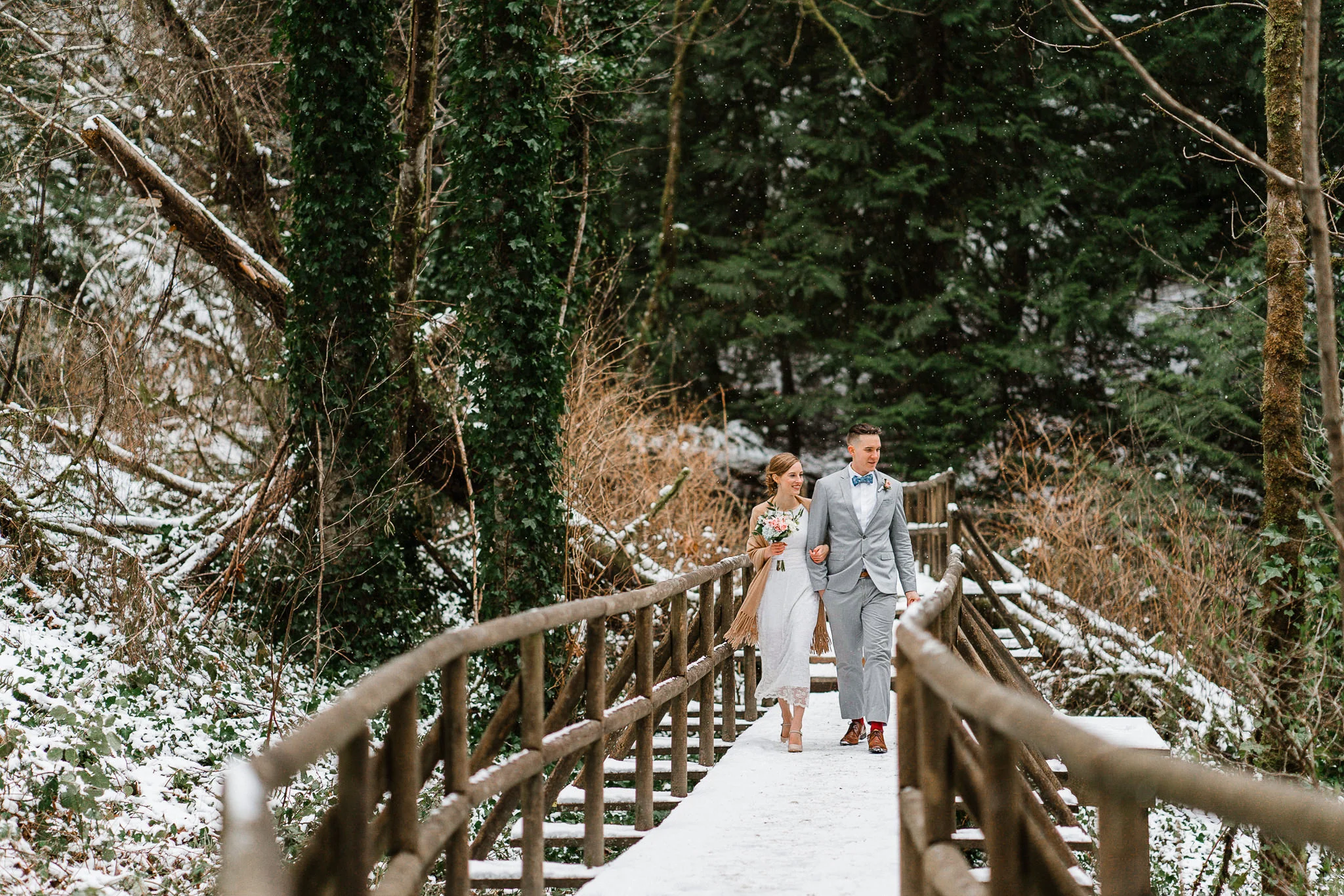 Priest Point Elopement Wedding