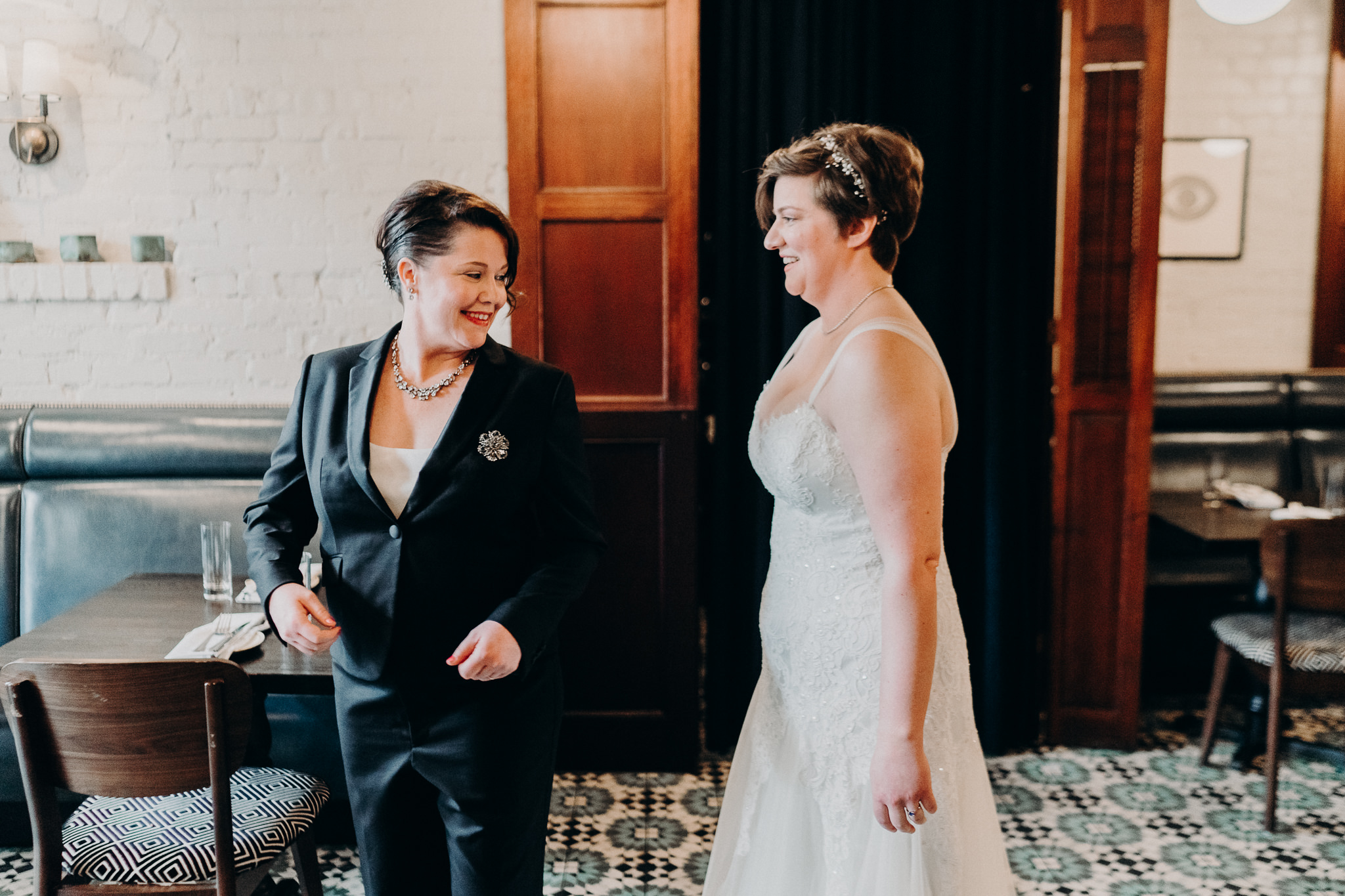 Cafe Sorrento Seattle Lesbian Brides