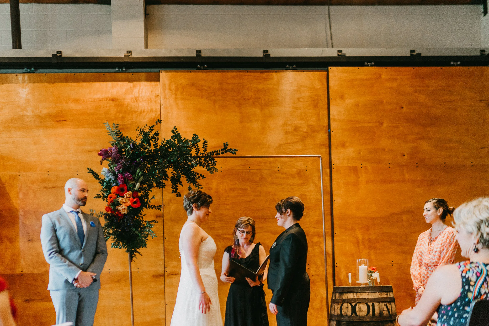 !0 Degrees Seattle Wedding Venue Same Sex