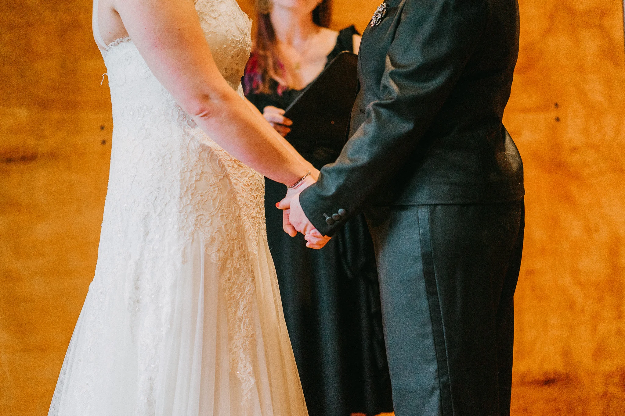 Hands Holding Seattle LGBQT Wedding