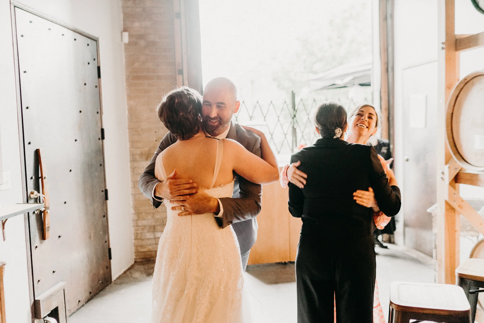 Happy Best Man Seattle Wedding