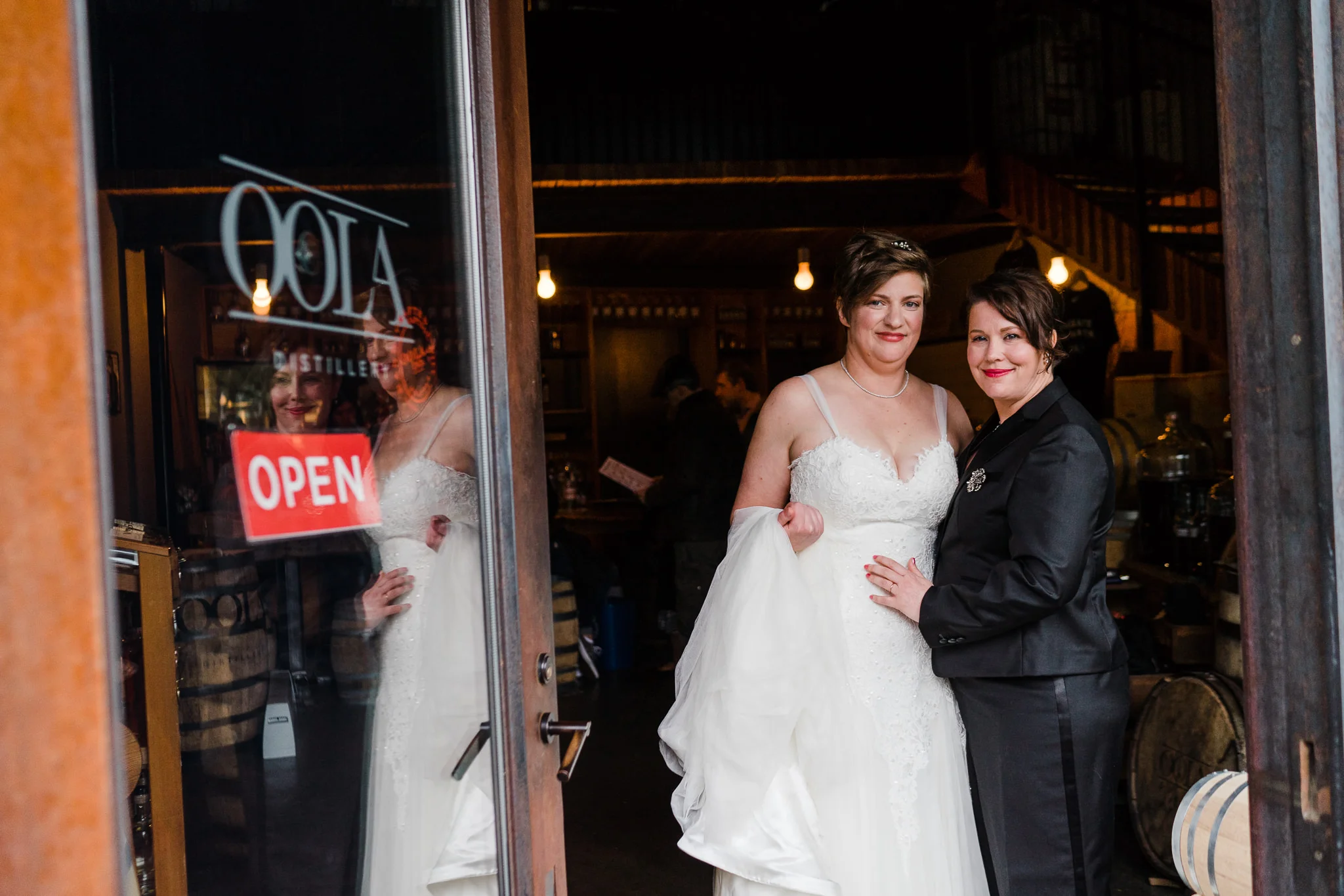 Open OOLA distillery lesbian portraits