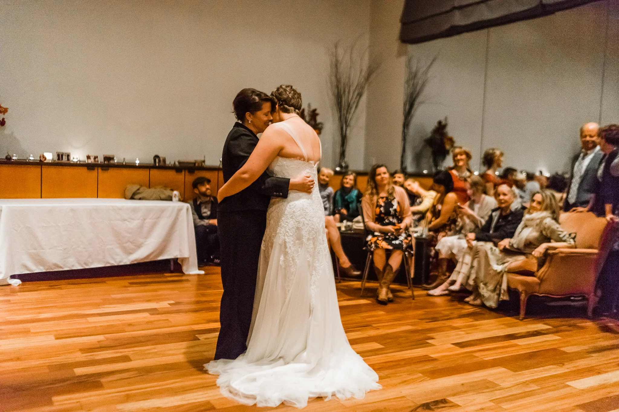 Hold close Brides first Dance emotional