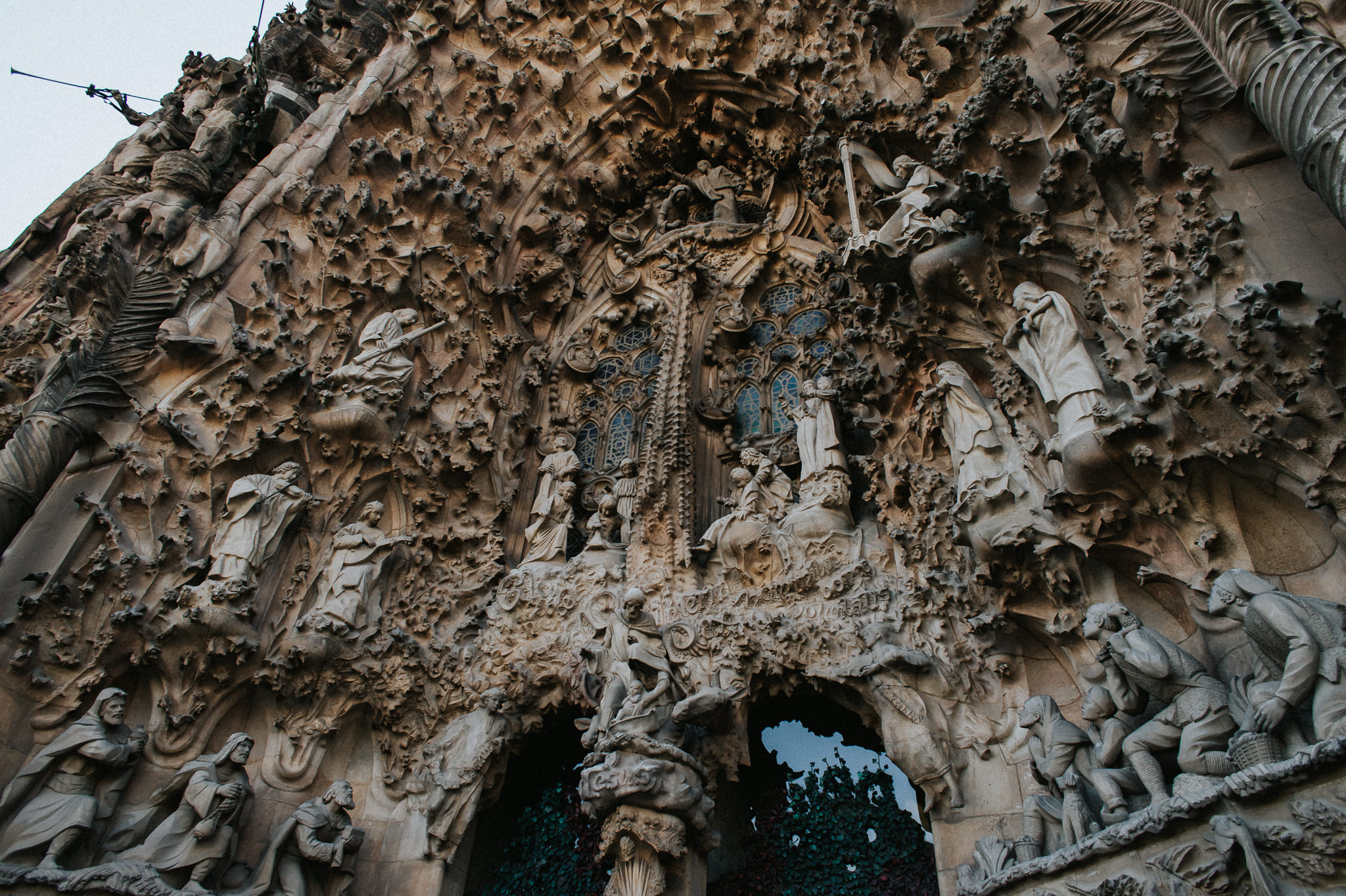 Sagrada Familia Nativity Scene Architecture Front