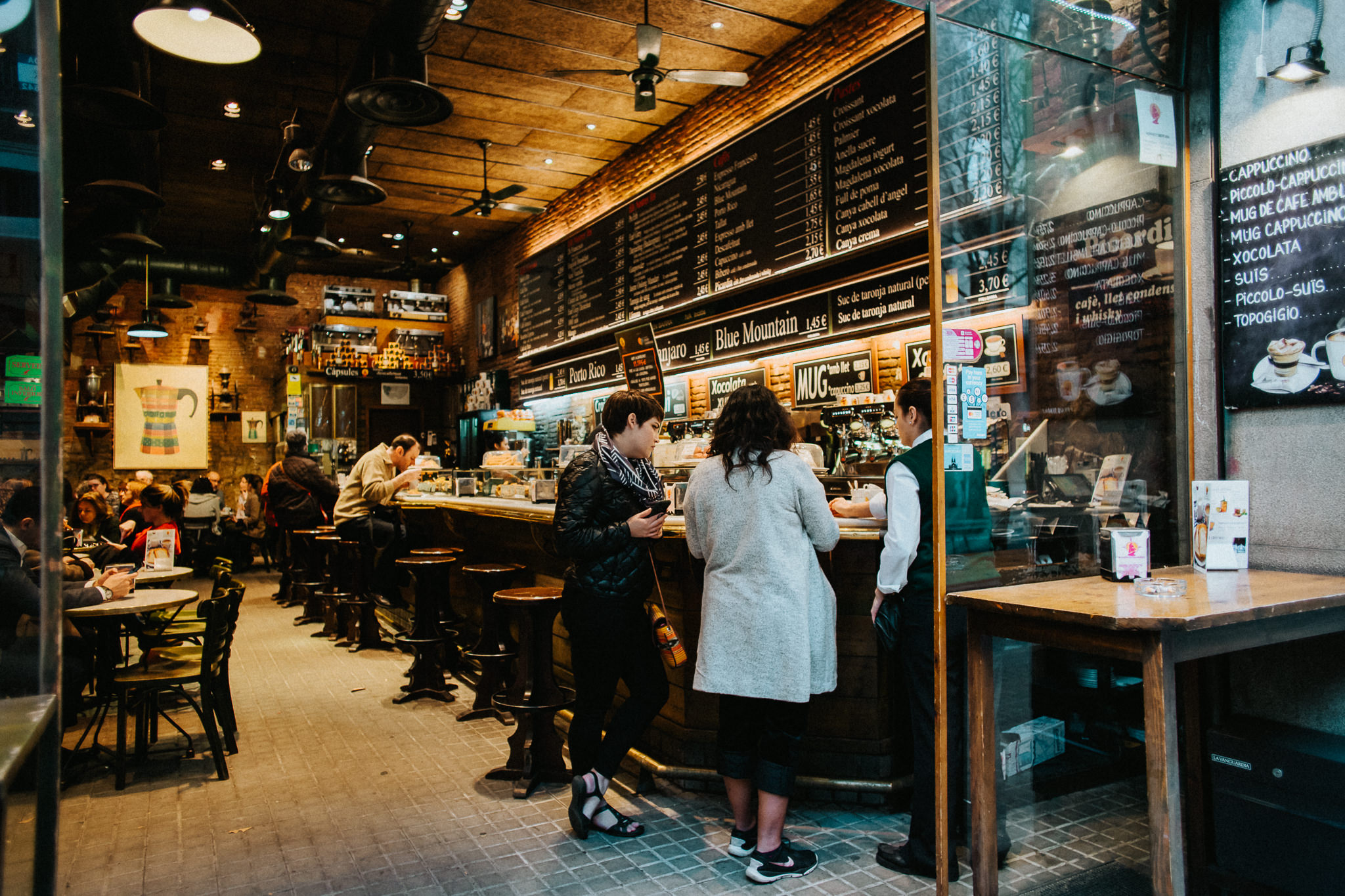 Barcelona espresso cafe