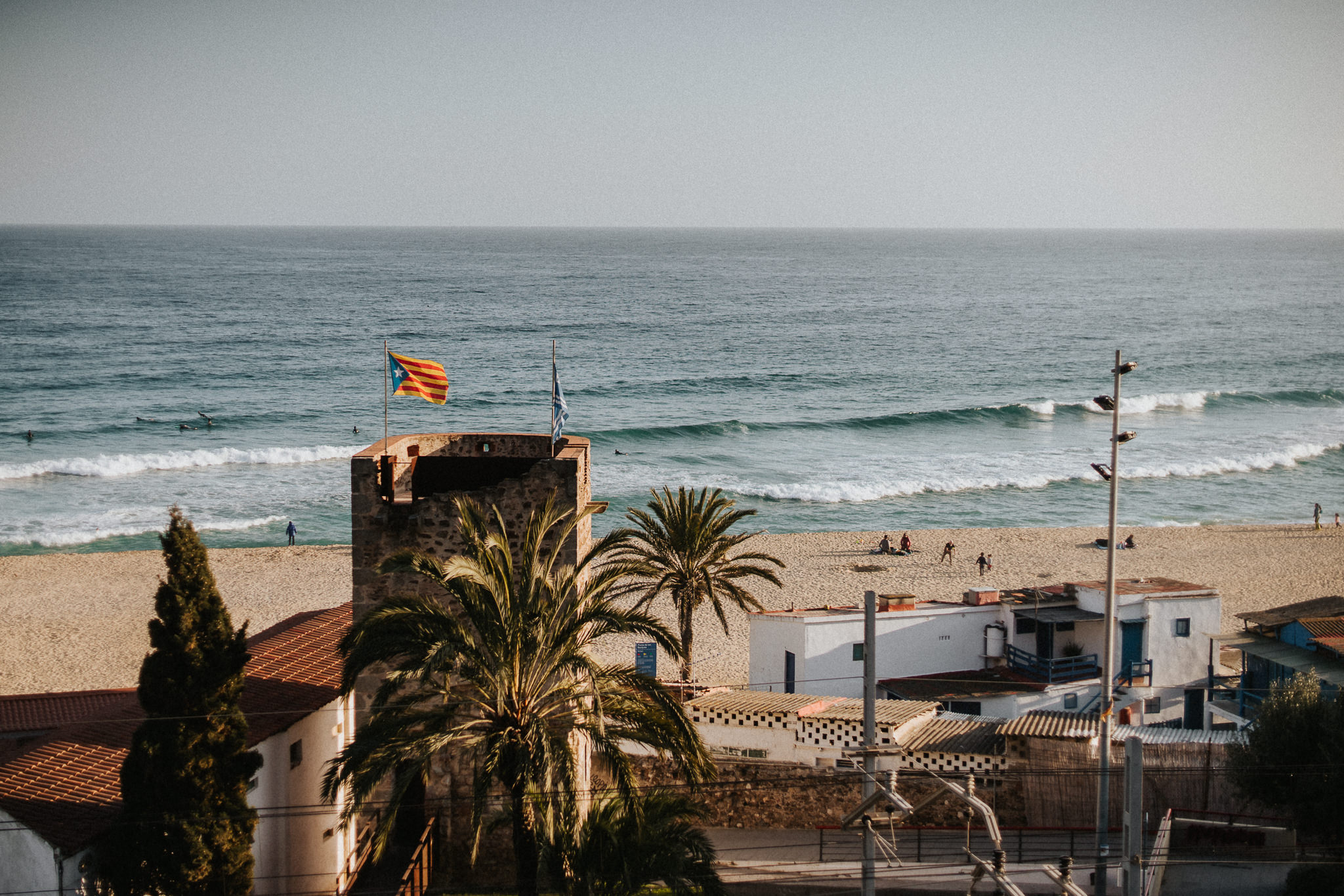 Catalonia Montgat coastal city mediterranean sea