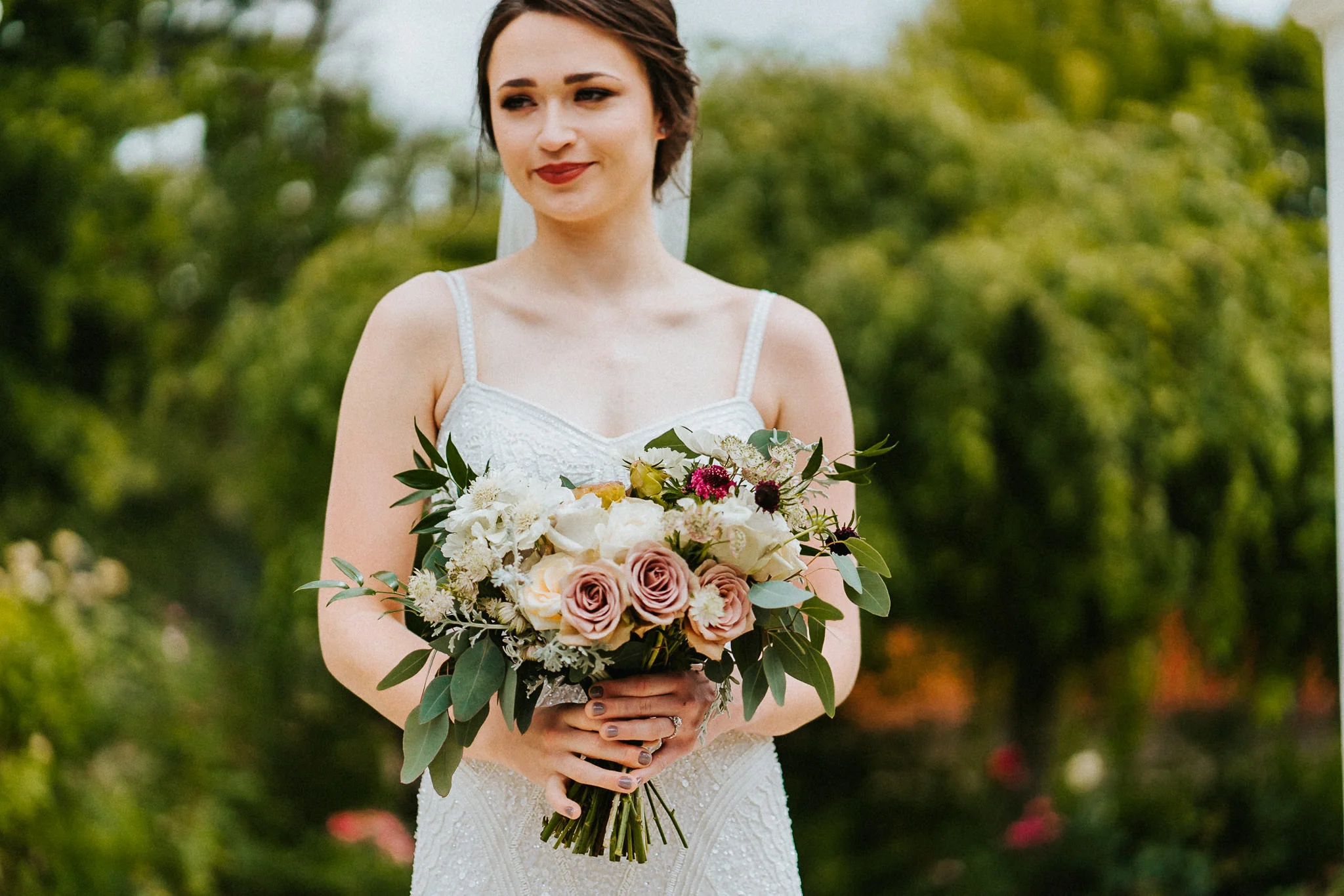 Beautiful Bride Bouquet Water Oasis Newberg Wedding Best Alfred Tang