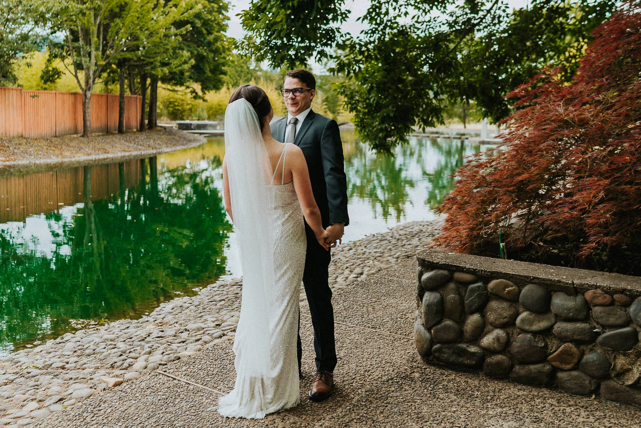 Happy Groom First Look Bride Geek Strange Weird Happiness Alfred Tang