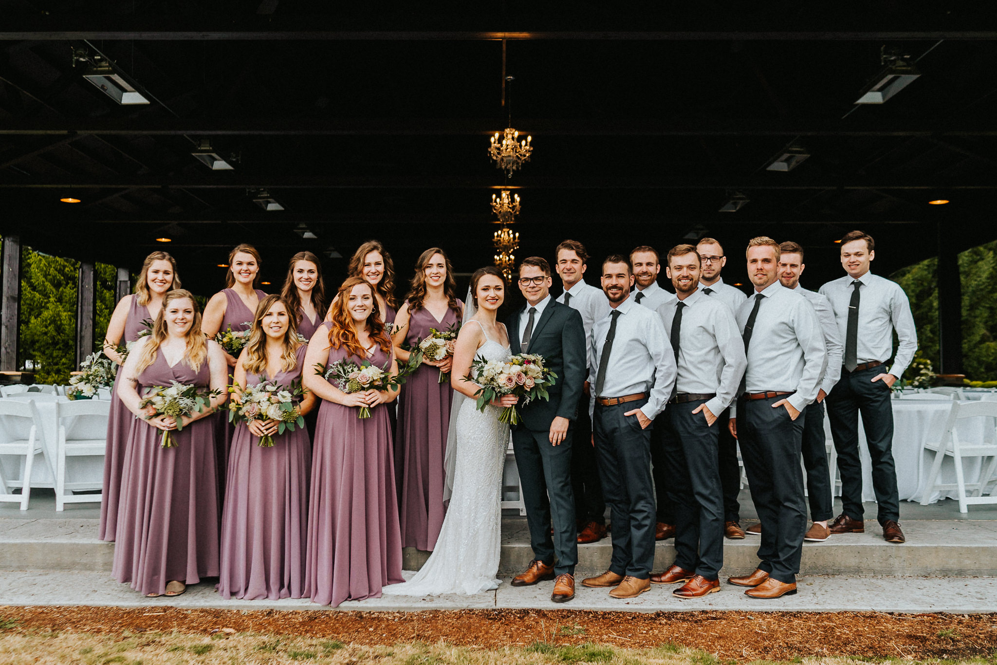 Wedding Party Water Oasis Reception