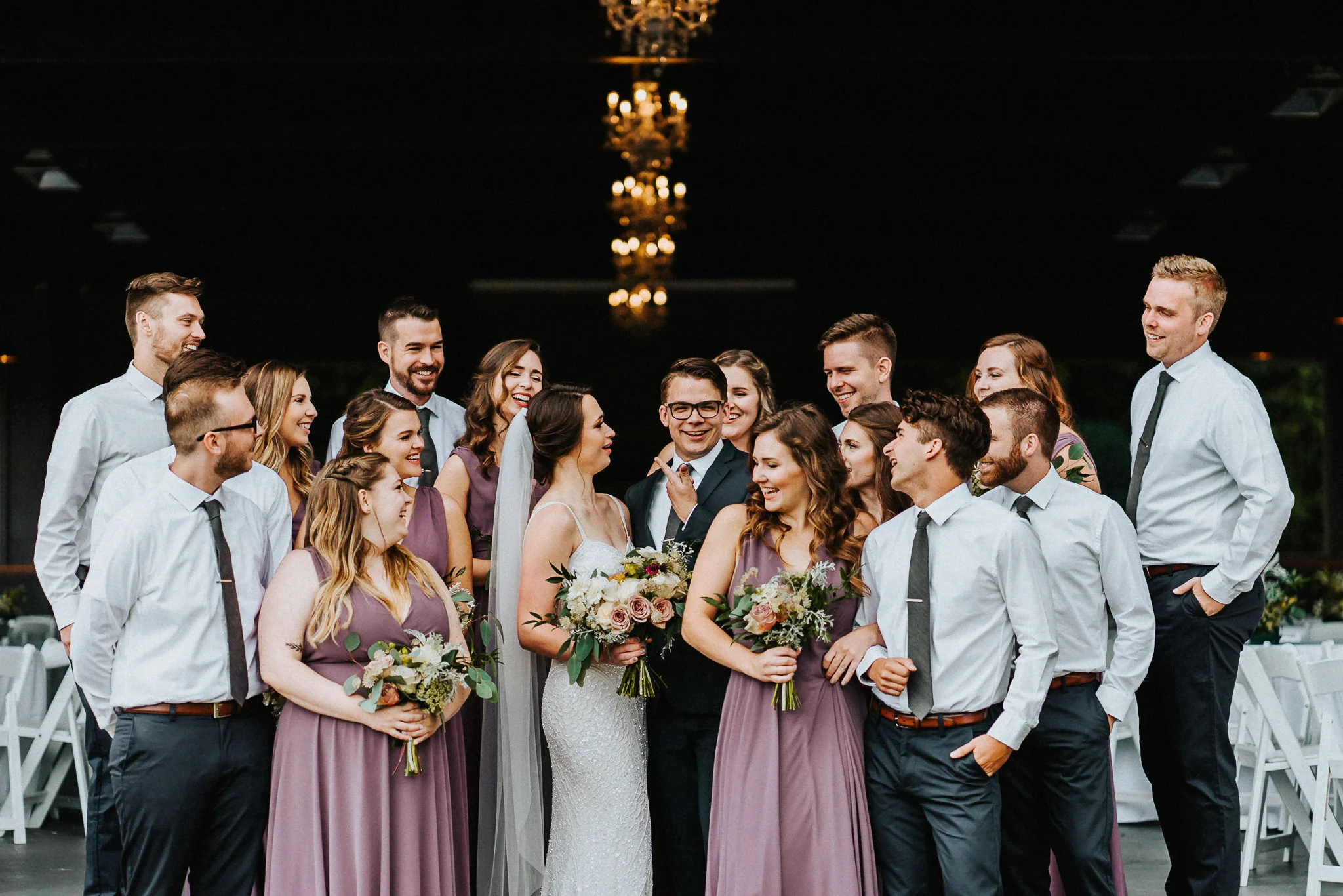 Silly Bride Groom point Wedding Party Photography Alfred Tang Portland's best