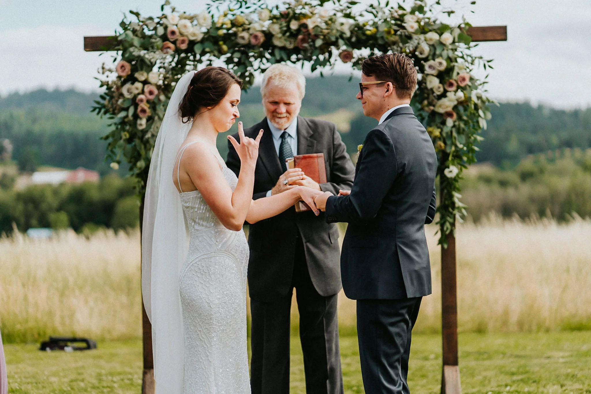Rock on Bride I said Yes Wedding Photography Alfred Tang