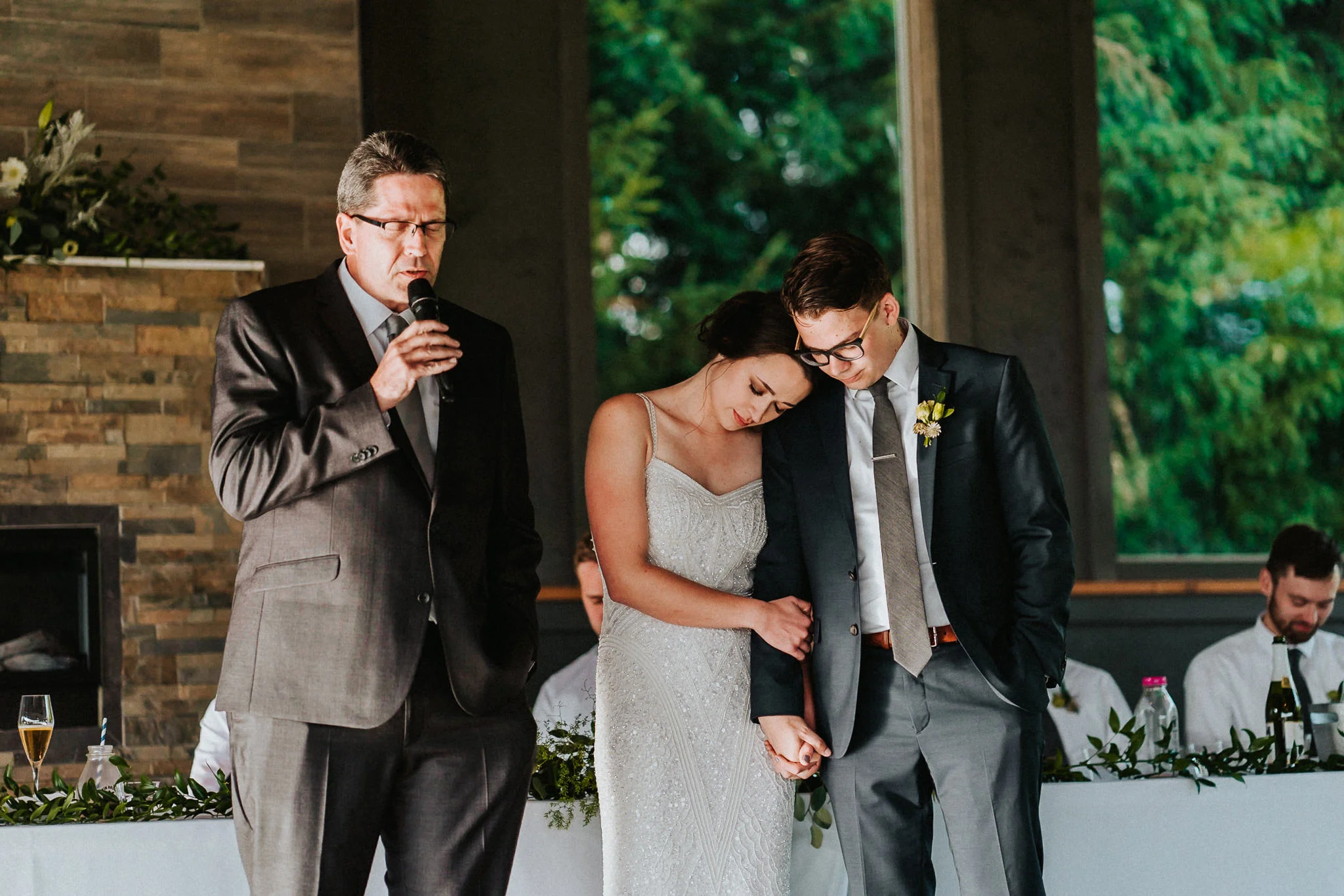 Father Bride Groom Prayer Blessing Wedding Union