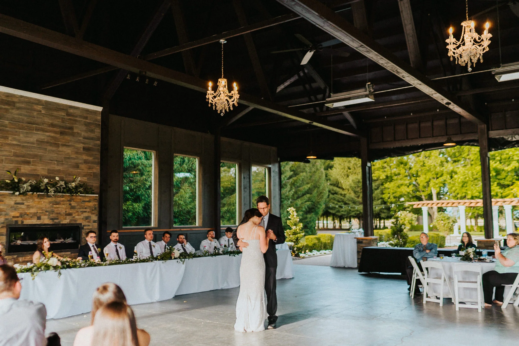 Father Daughter Bride Dance Newberg Favorite Photographer