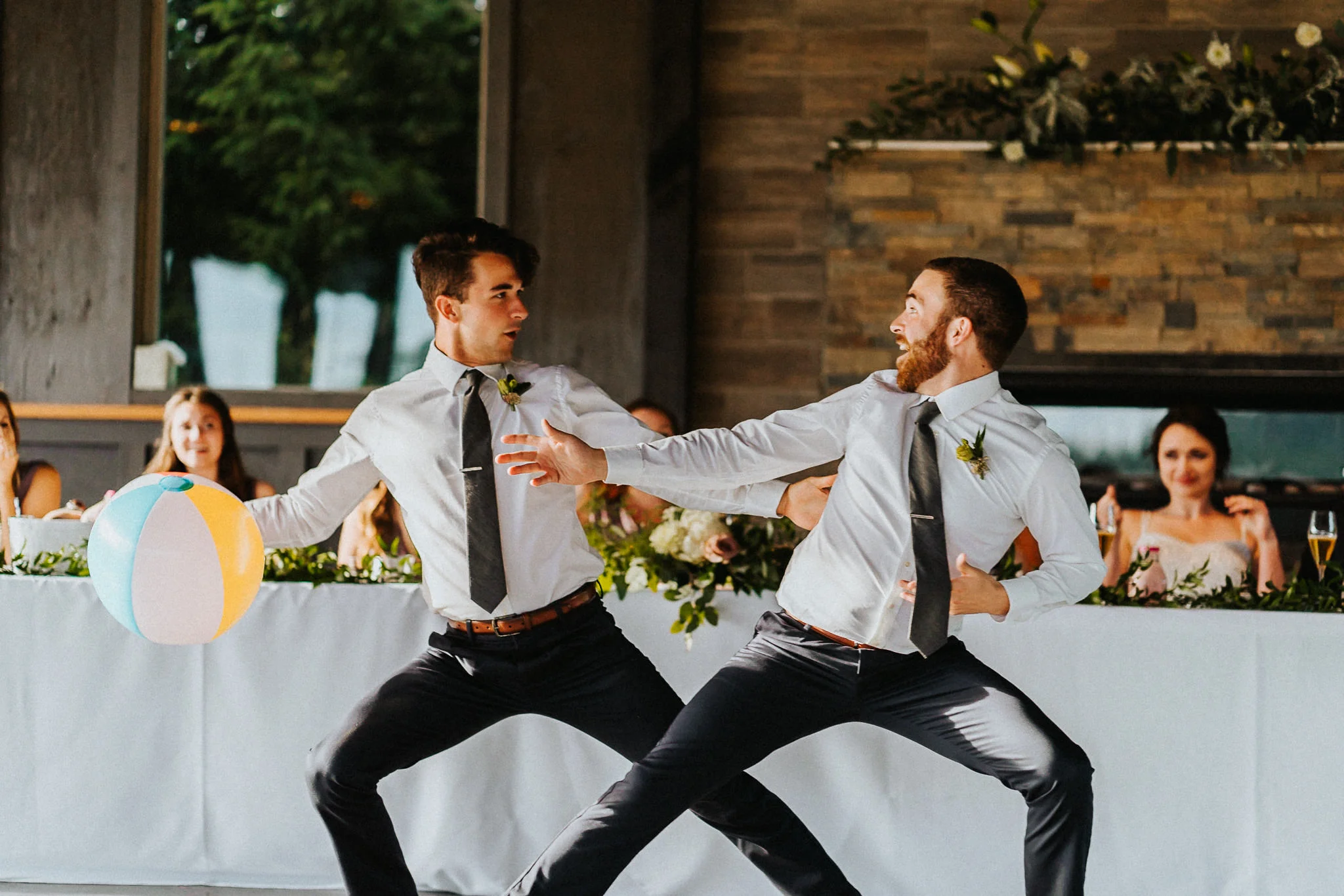 Brother family Wedding Reception Photography Oregon
