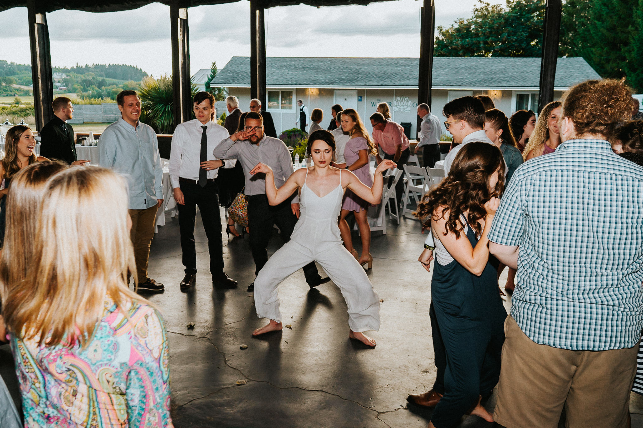 Bride Dance Reception Pantsuit