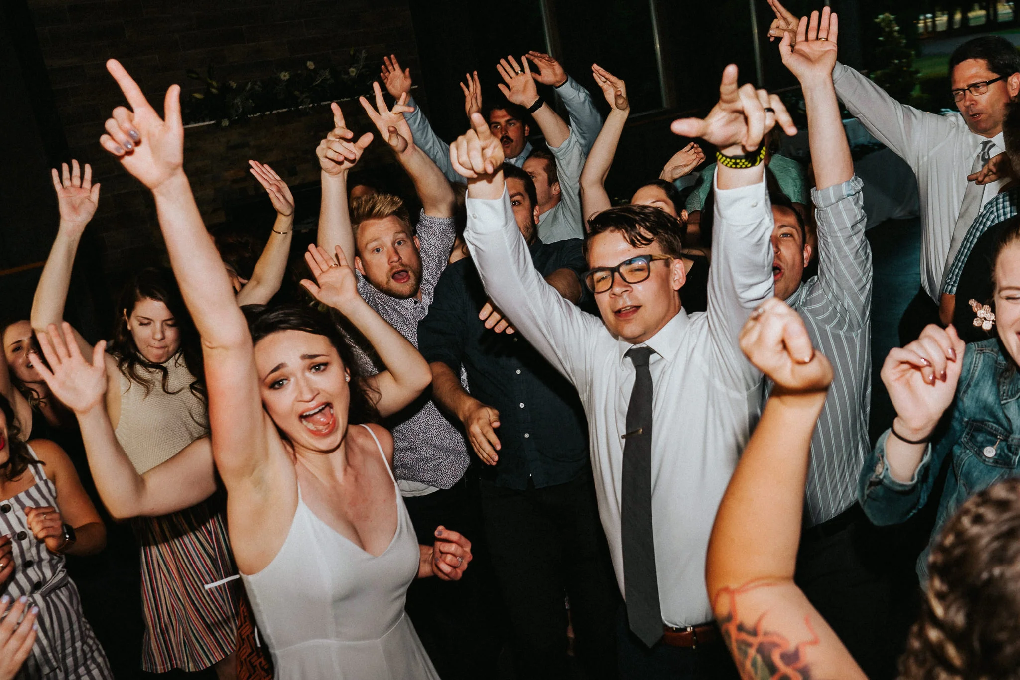 Bride groom Reception dance party Water Oasis pantsuit