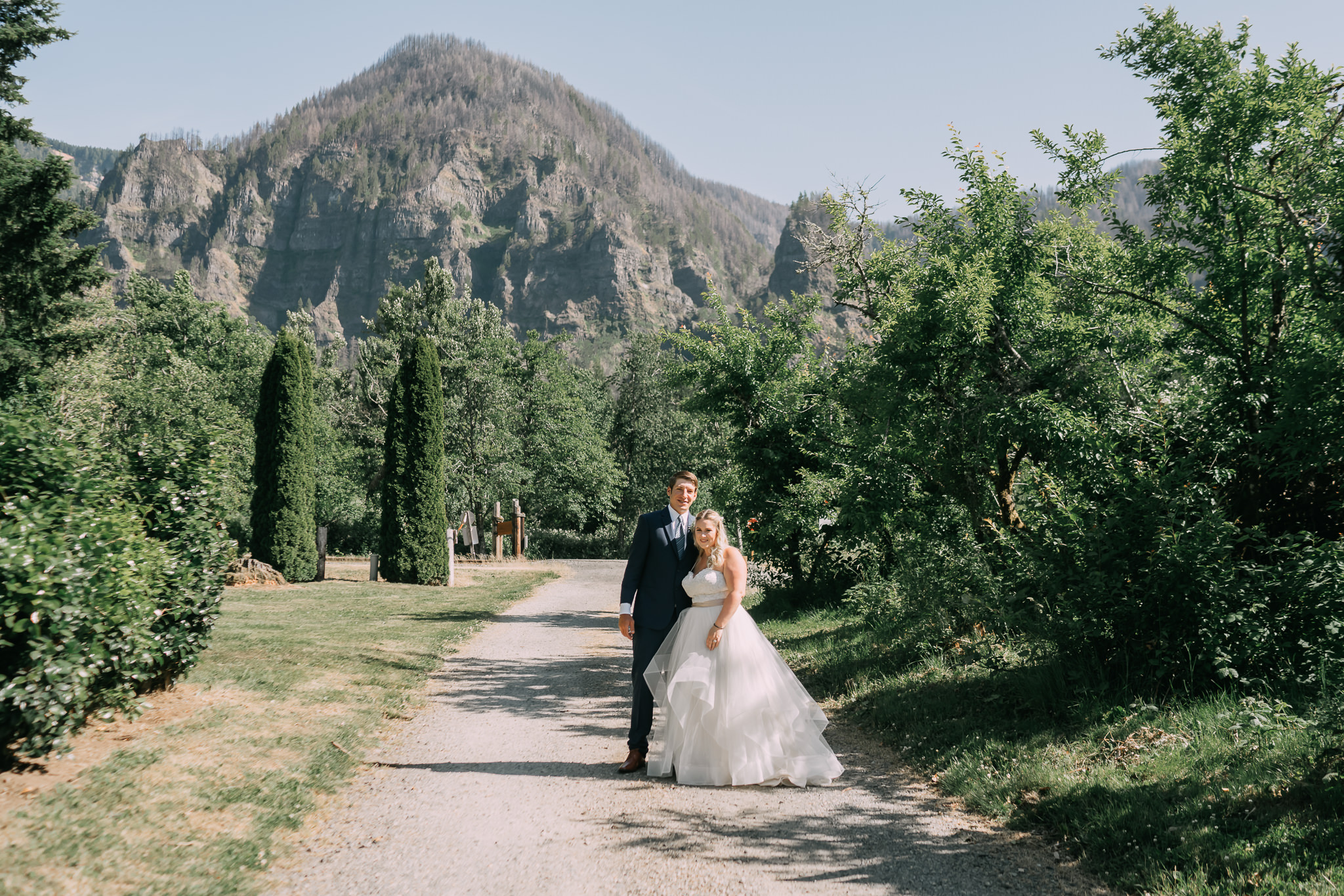 Wedding First Look turn around candid Portland Oregon Wedding Photographer