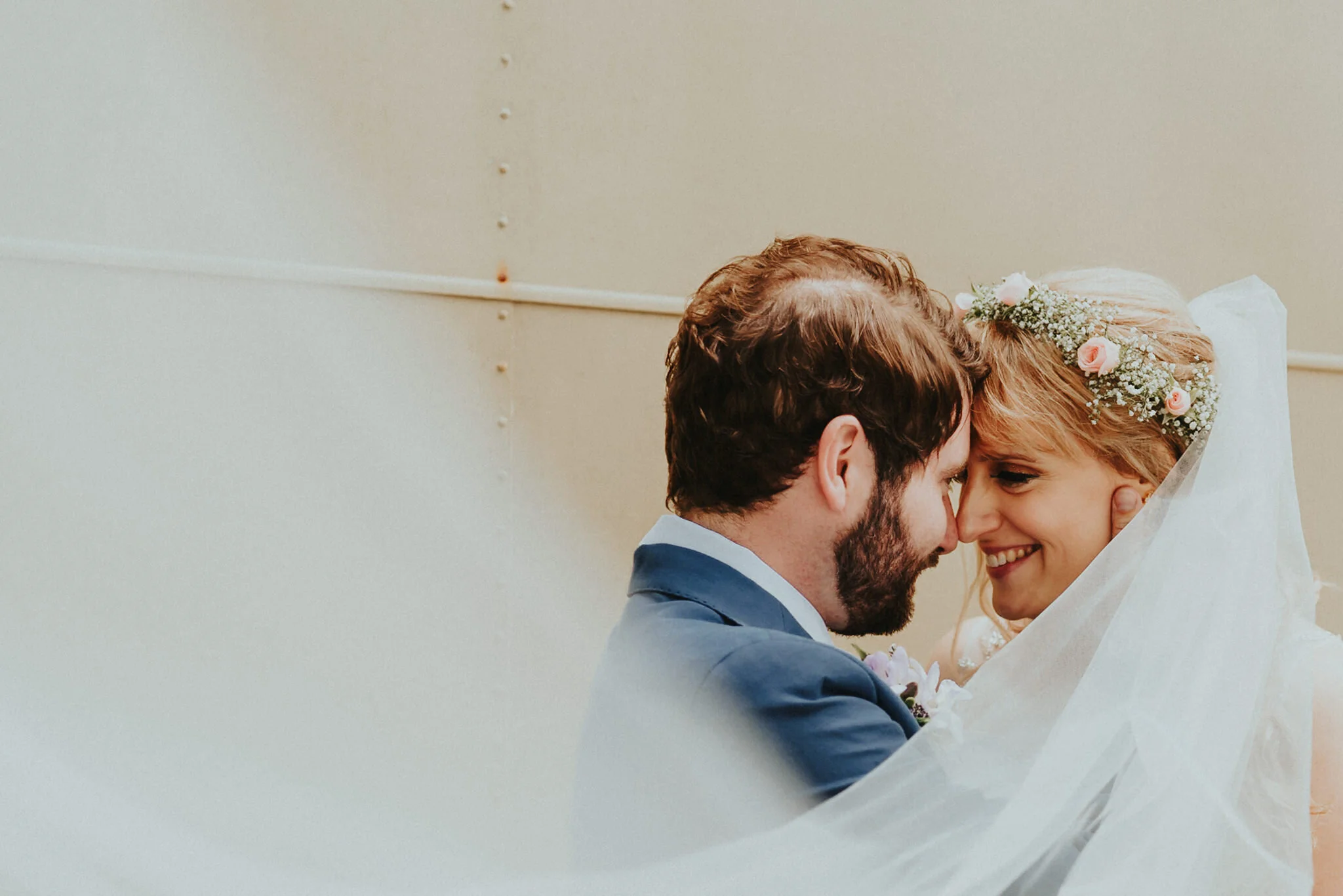 Bride Veil Creative Look Portrait Wedding Photographer Alfred Tang