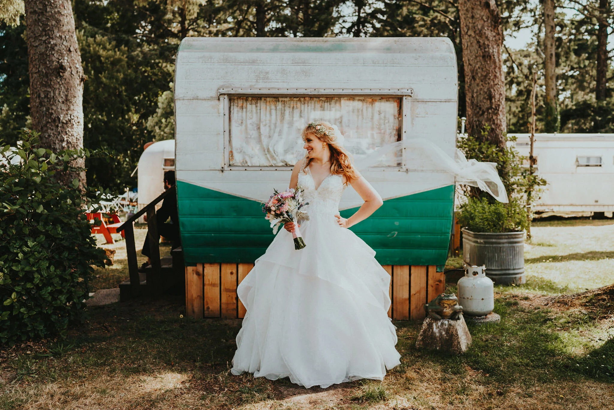 Bridal Portrait Sou'Wester Seaview Washington Wedding Photographer Alfred Tang