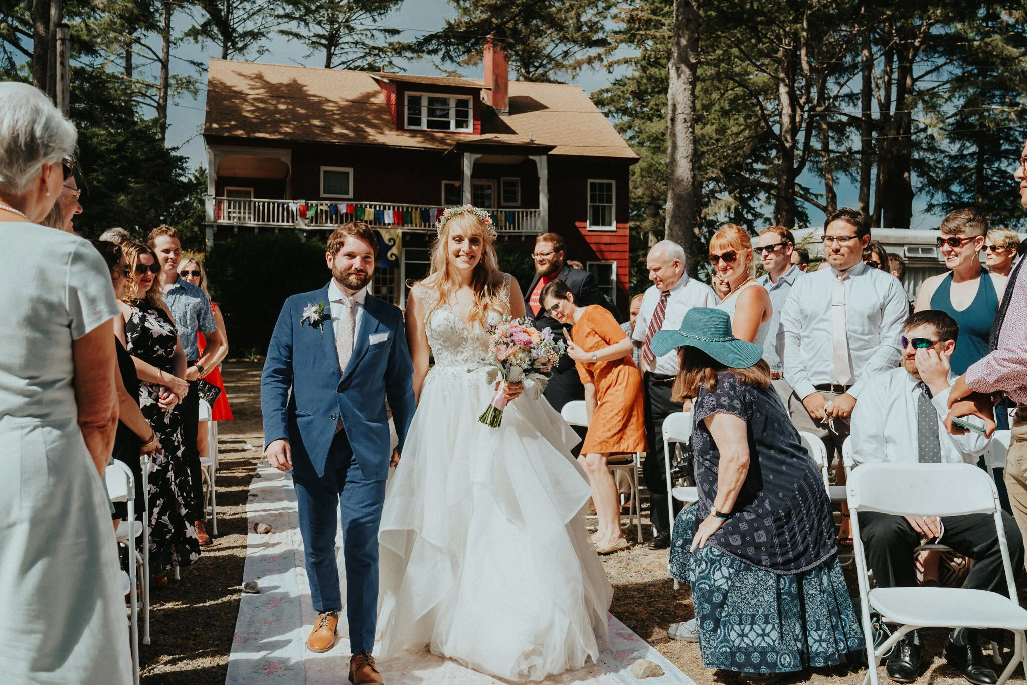 Bride Groom Procession Seaview Alfred Tang Wedding Photographer