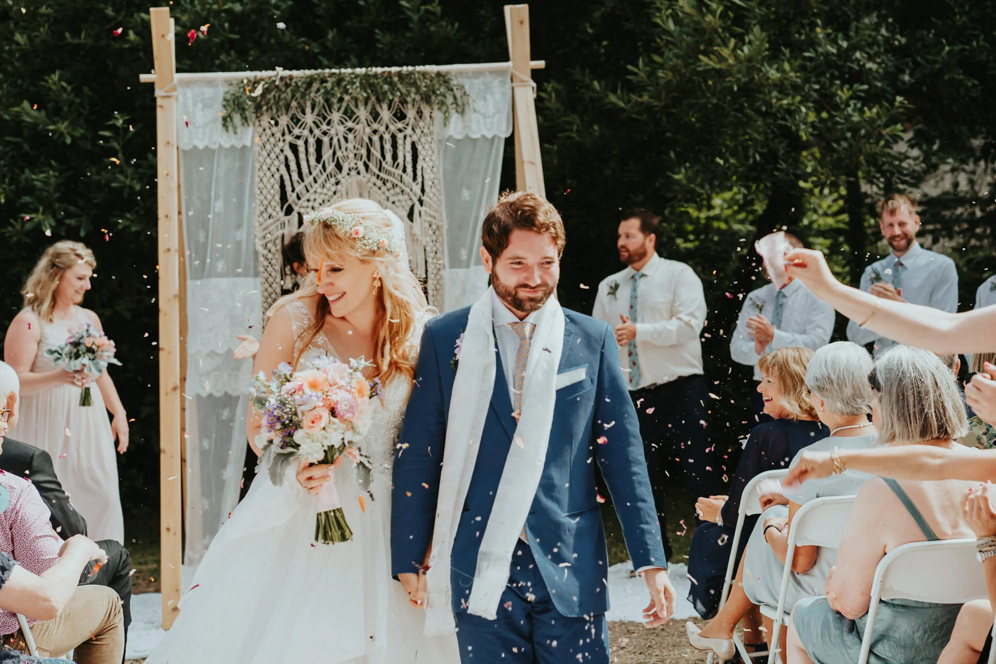 Portland Oregon Jewish Wedding Photographer Alfred Tang Confetti