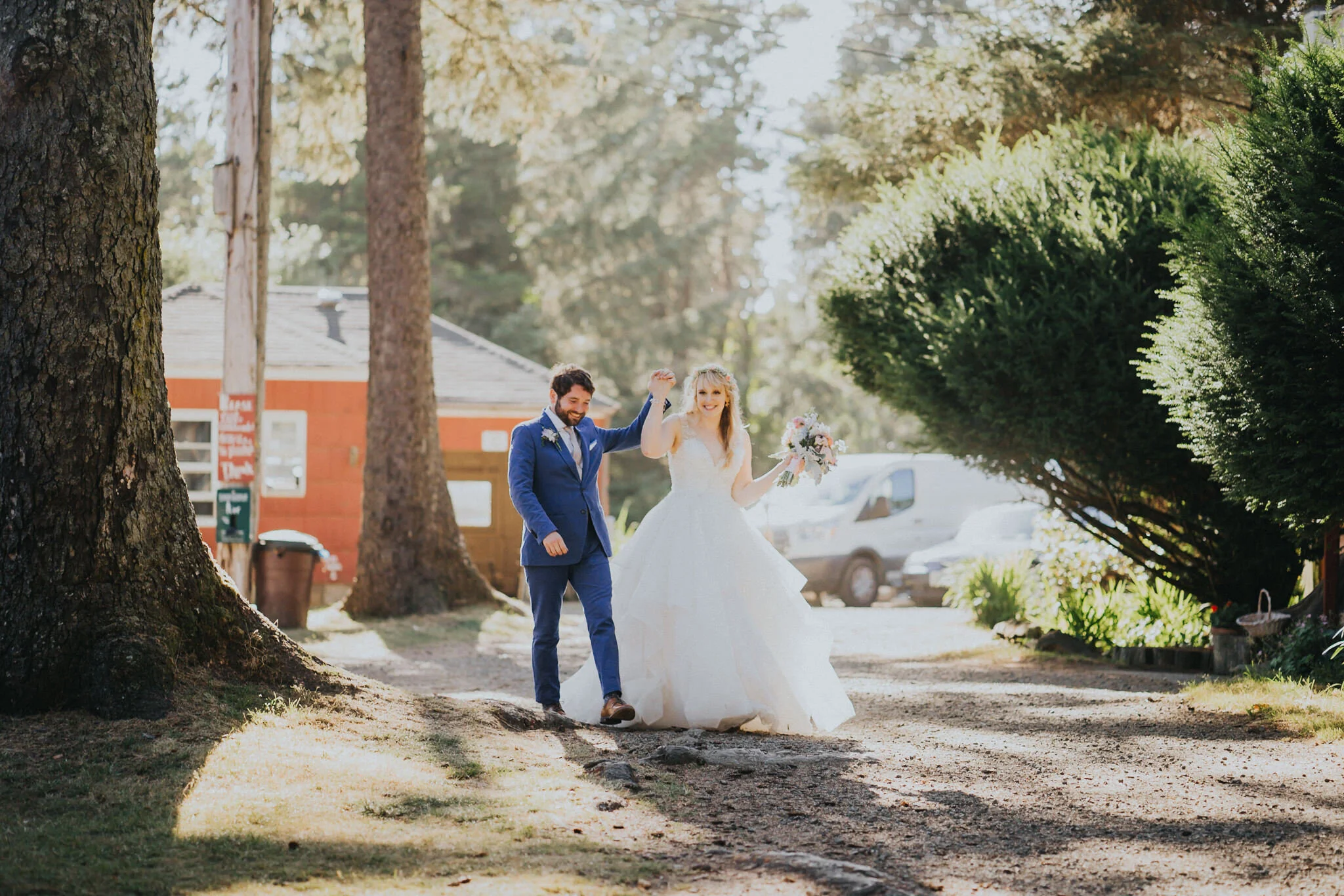 Grand Entrance Bride Groom Sou'Wester Wedding Photographer Alfred Tang