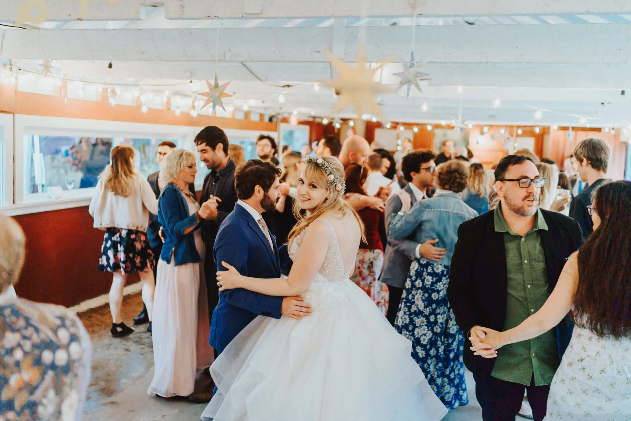 Bride Groom Dance Floor Sou'Wester Wedding Photographer