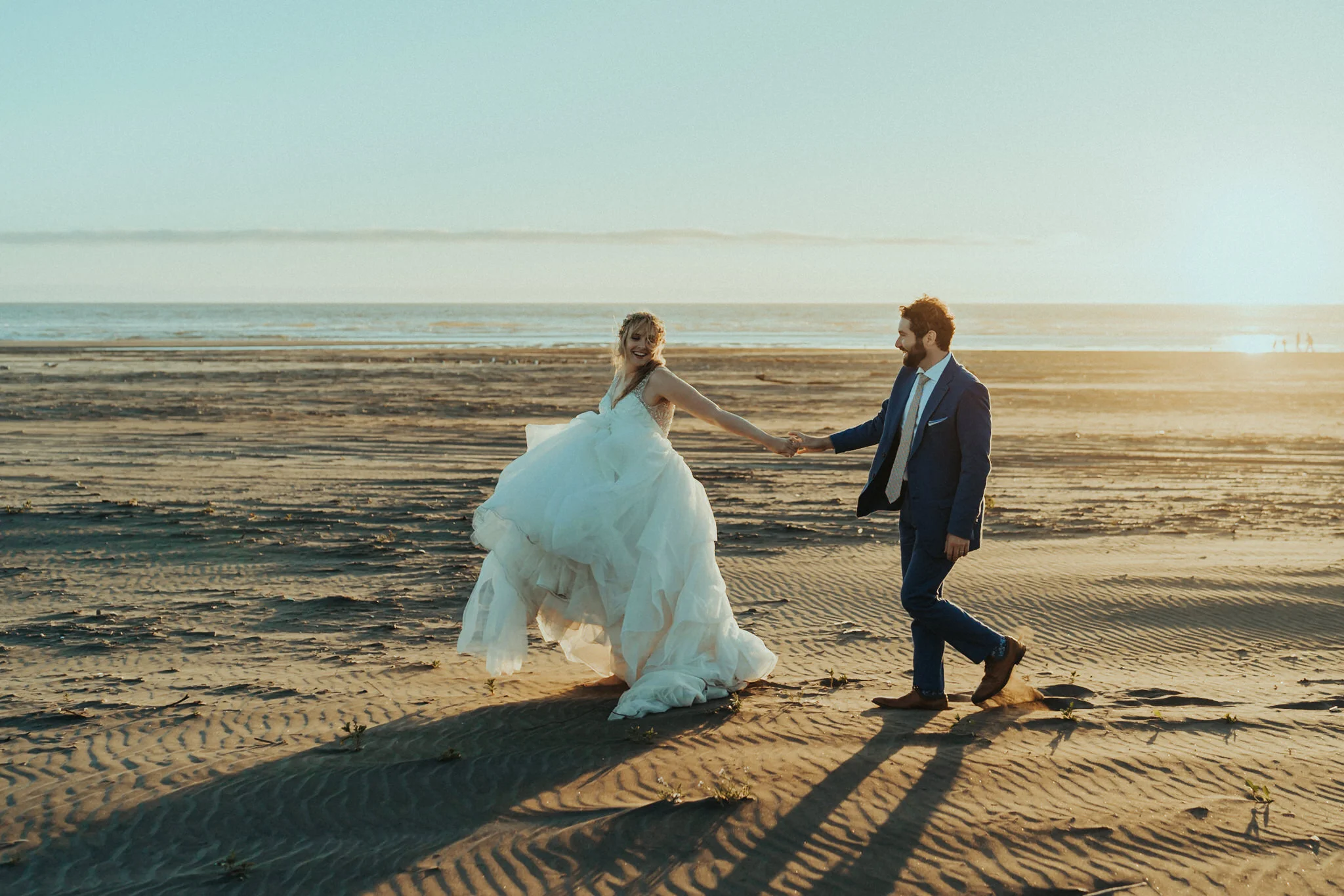 Natural Seaview Beach wedding photographer Alfred Tang