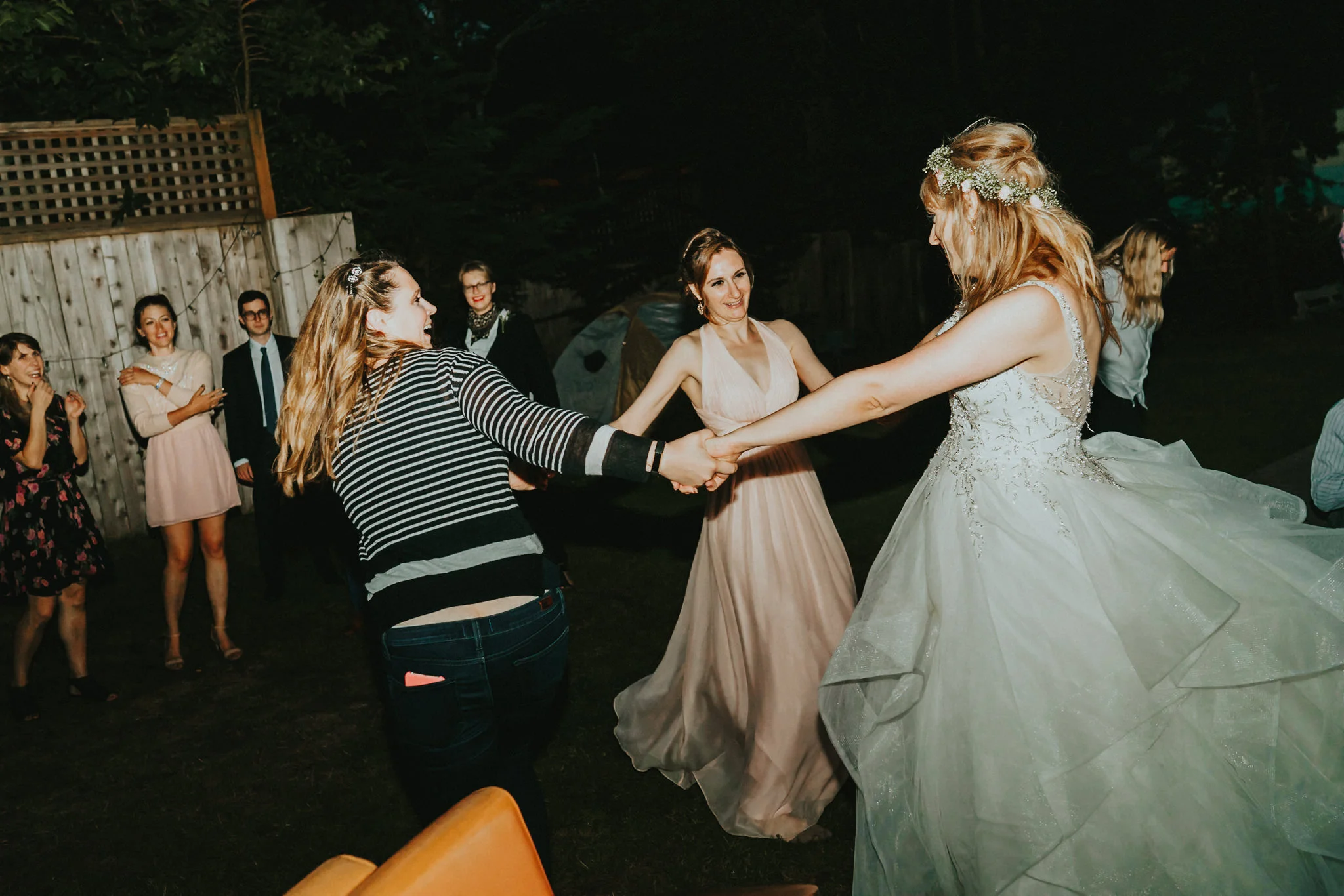Hora Jewish Circle Dance Washing wedding Photographer Alfred Tang