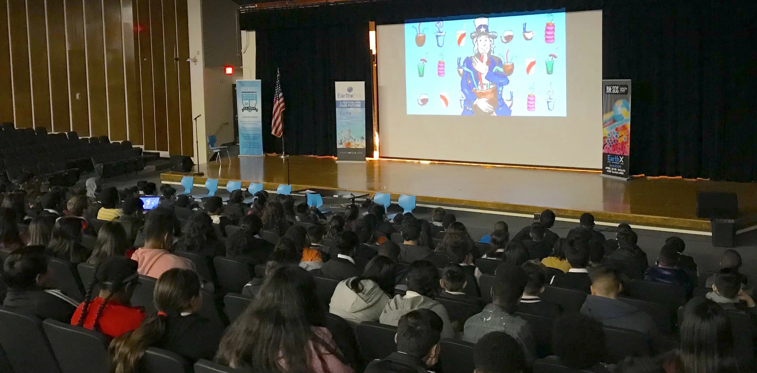1,000s of L.A. students will see STRAWS this April & May Free with guest speakers.