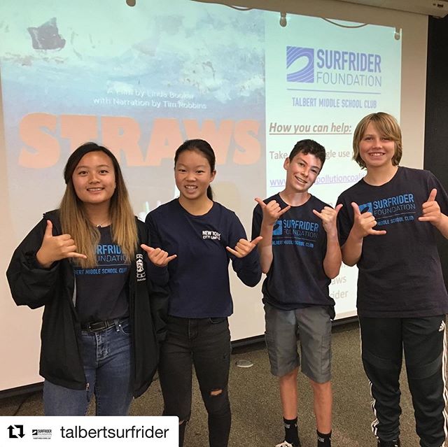 #strawsfilm Impact Campaign in #la schools continues with a great screening at Talbert Middle School!💙📽😎we now have STEM/STEAM/NGSS action lesson plans for grades 3-12 with edu purchase DVD/download at @thevideoproject #Repost @talbertsurfrider #p