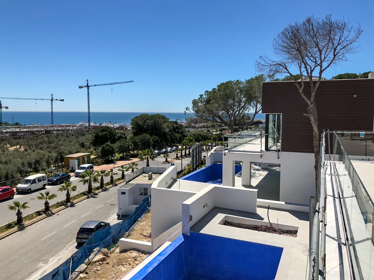 29/03/2018 The view from Villa 8 towards the ocean