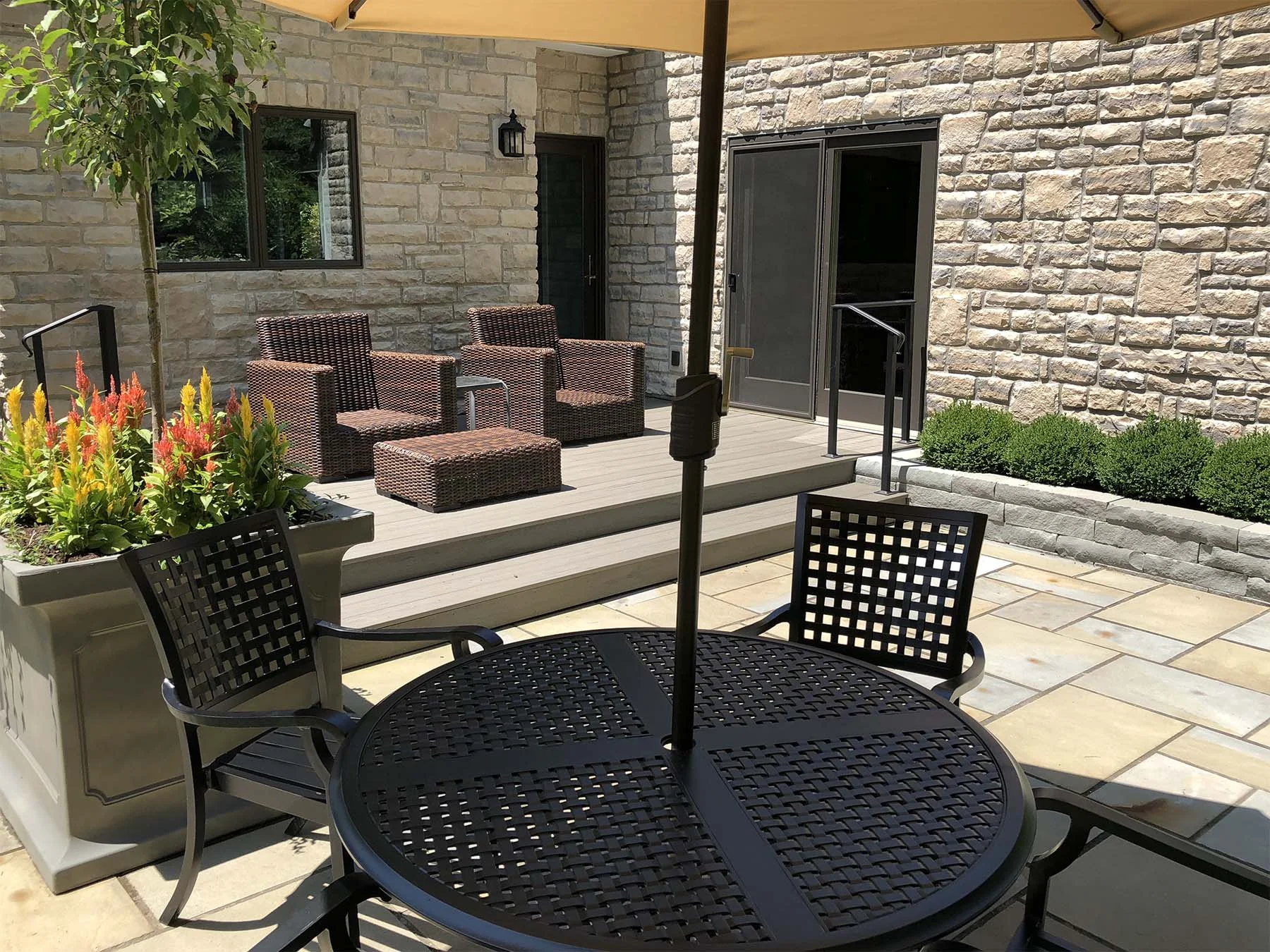 private garden design landscape architecture Columbus Ohio