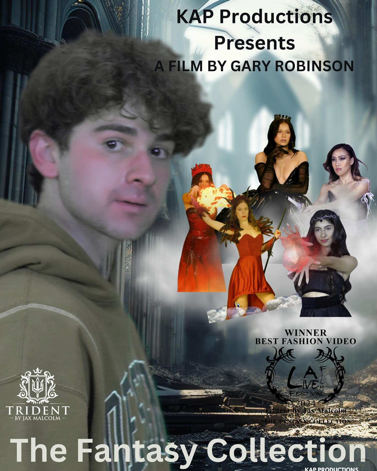 So proud to share that Trident by Jax Malcolm - The Fantasy Collection won Best Fashion Video at Film Fest LA at Live

Thank you so much to 
@filmfestla for including us in the festival 
@kashhovey &amp; @instamichellebeaulieu for the invite to be in