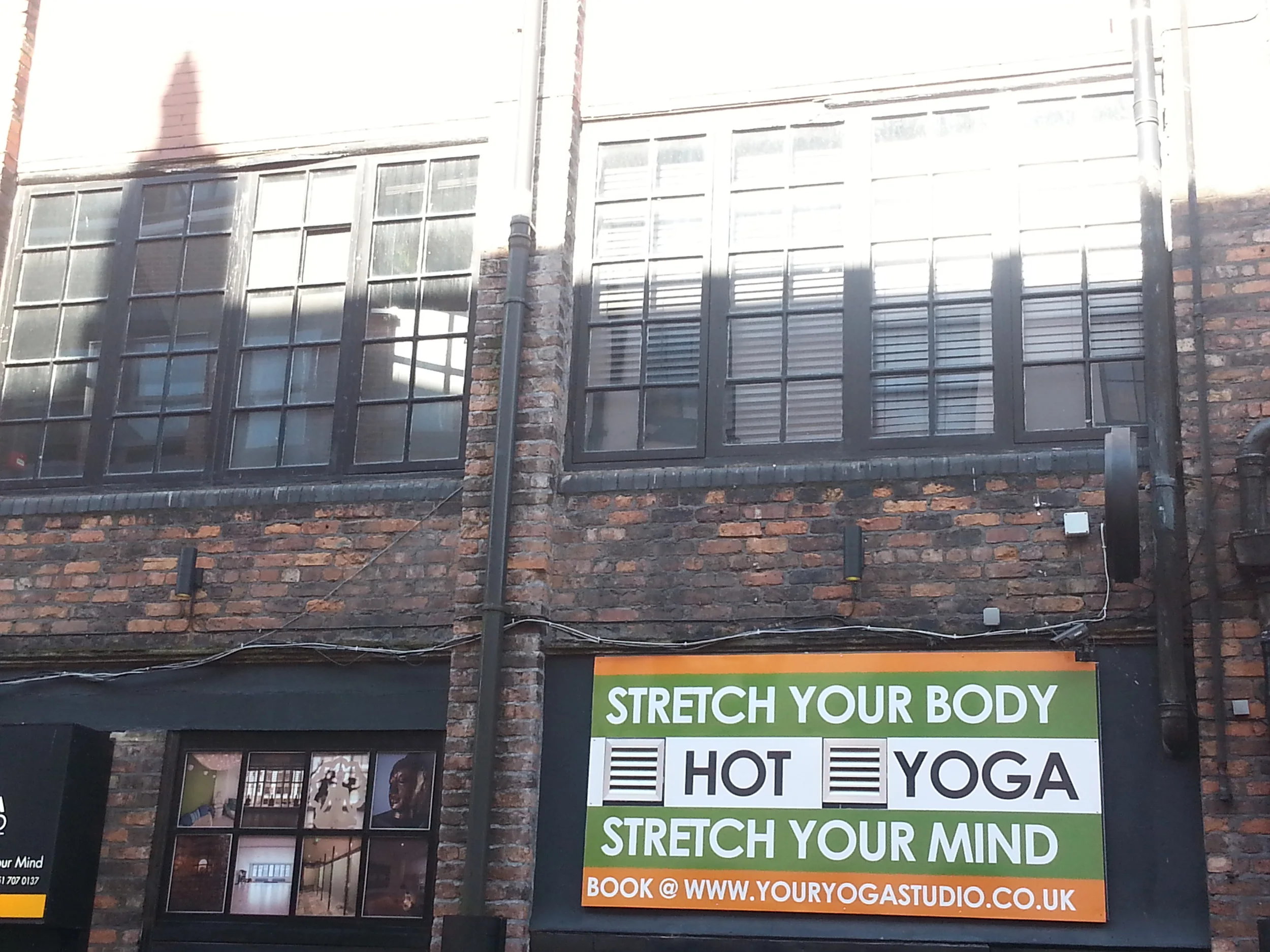 Liverpool - hot yoga!