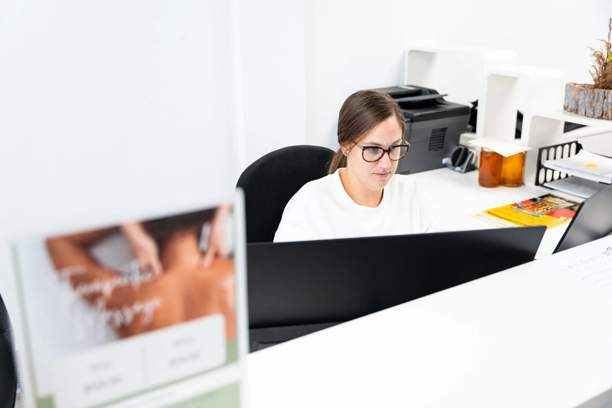 Équipe administrative professionelle 