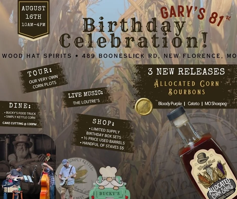 Gary's 81st Birthday Bash + Bourbon Release Party!