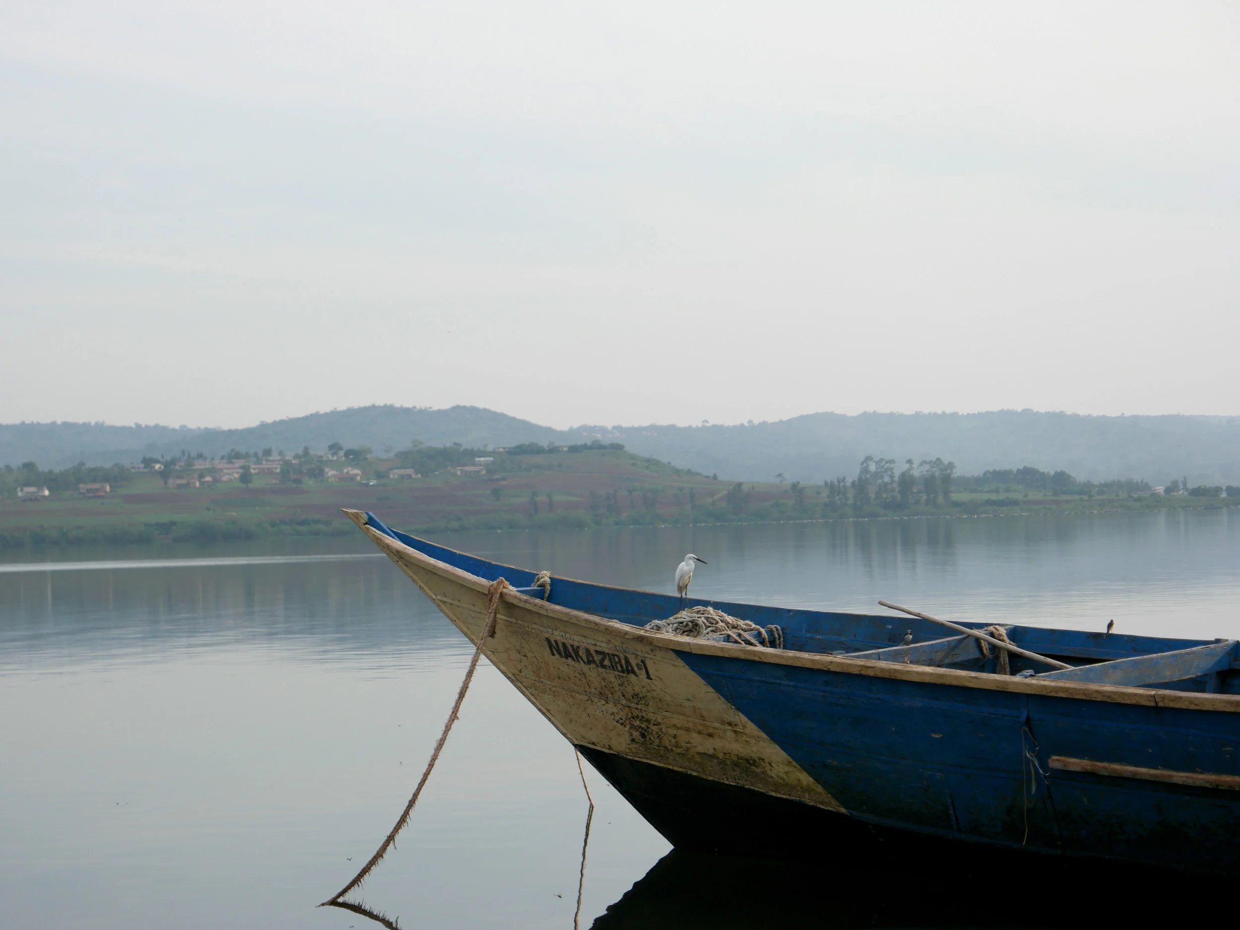 'Nile River Fishing Boat' by Gideon Muwawu
